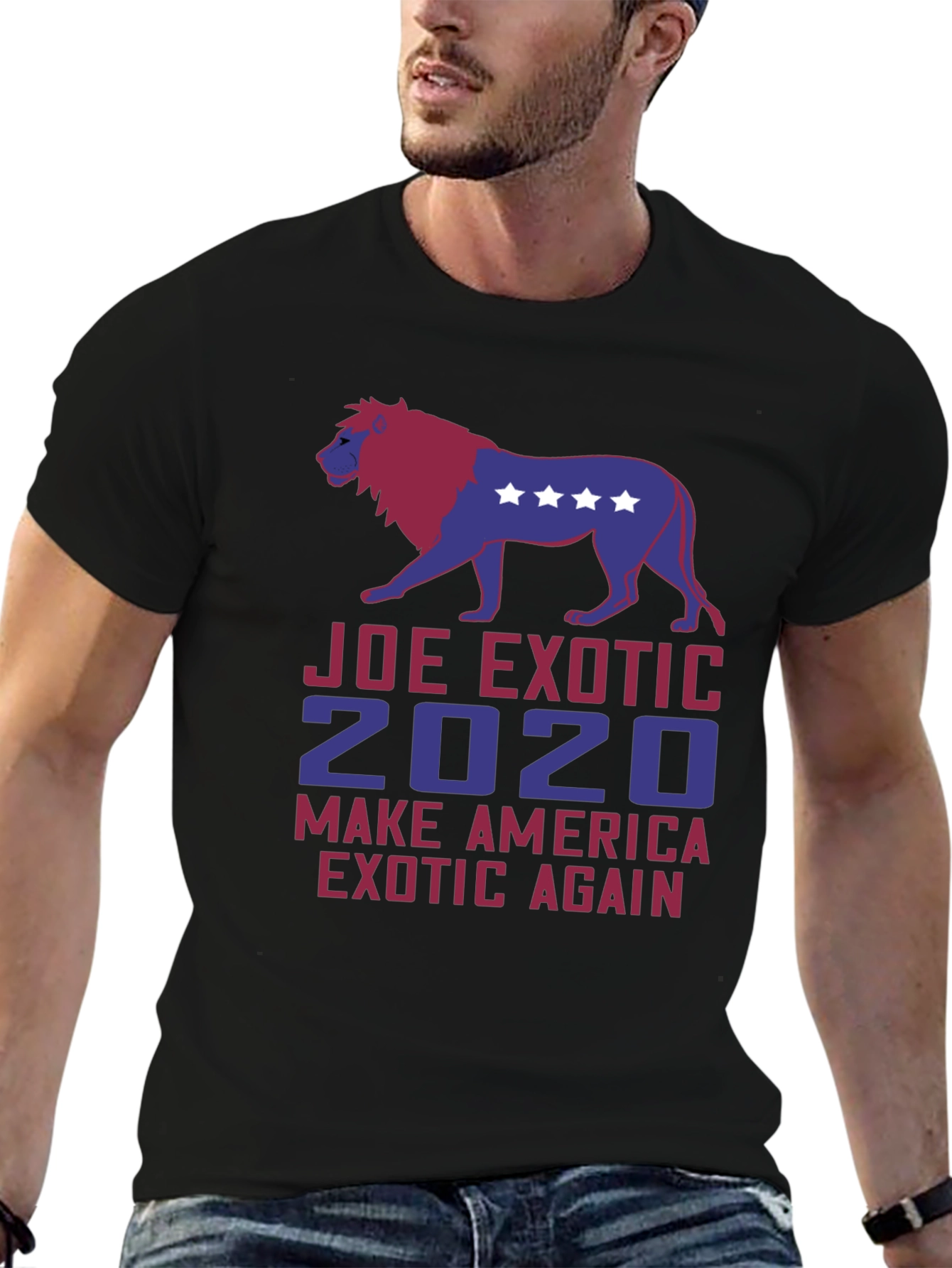 Joe Exotic 2020 Lion Graphic T-Shirt