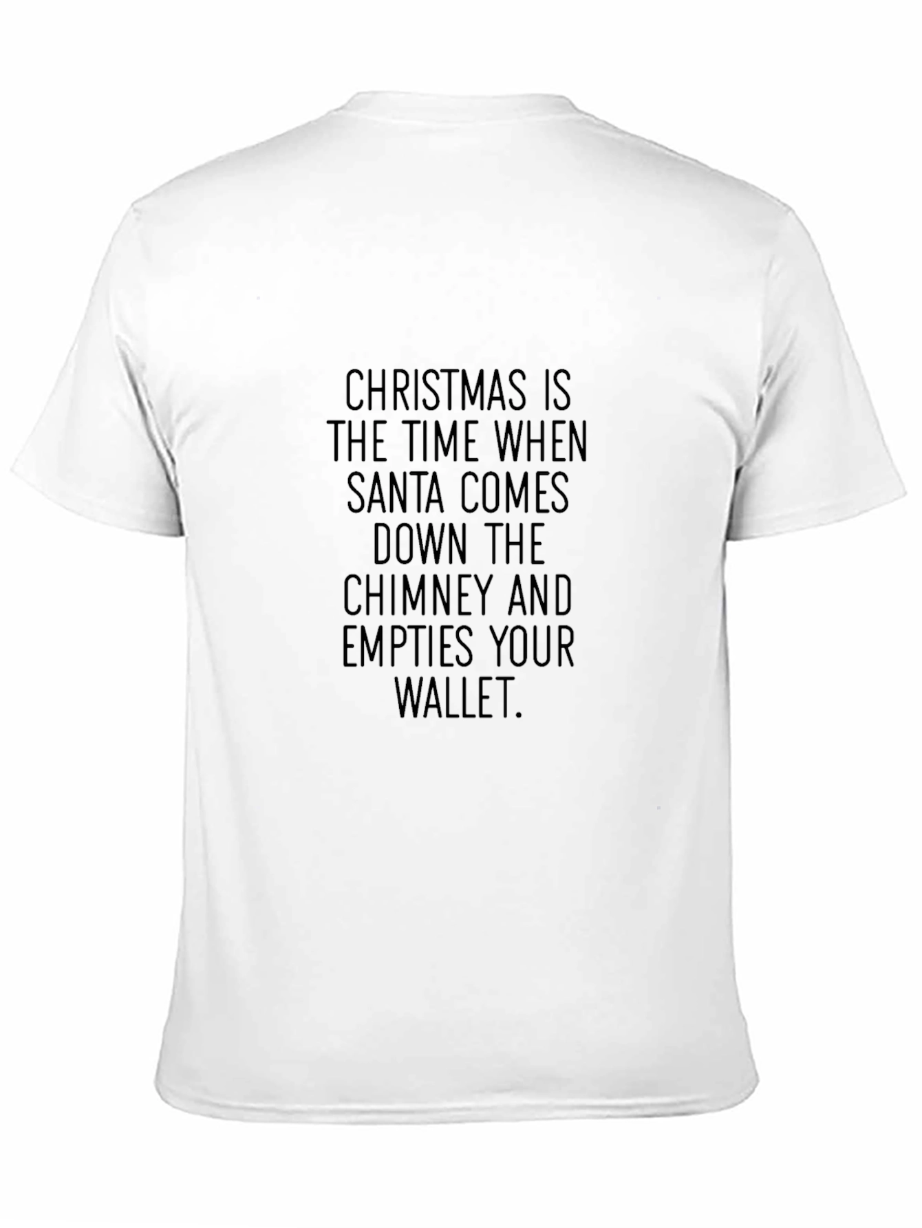 Christmas Santa Wallet Funny T-Shirt