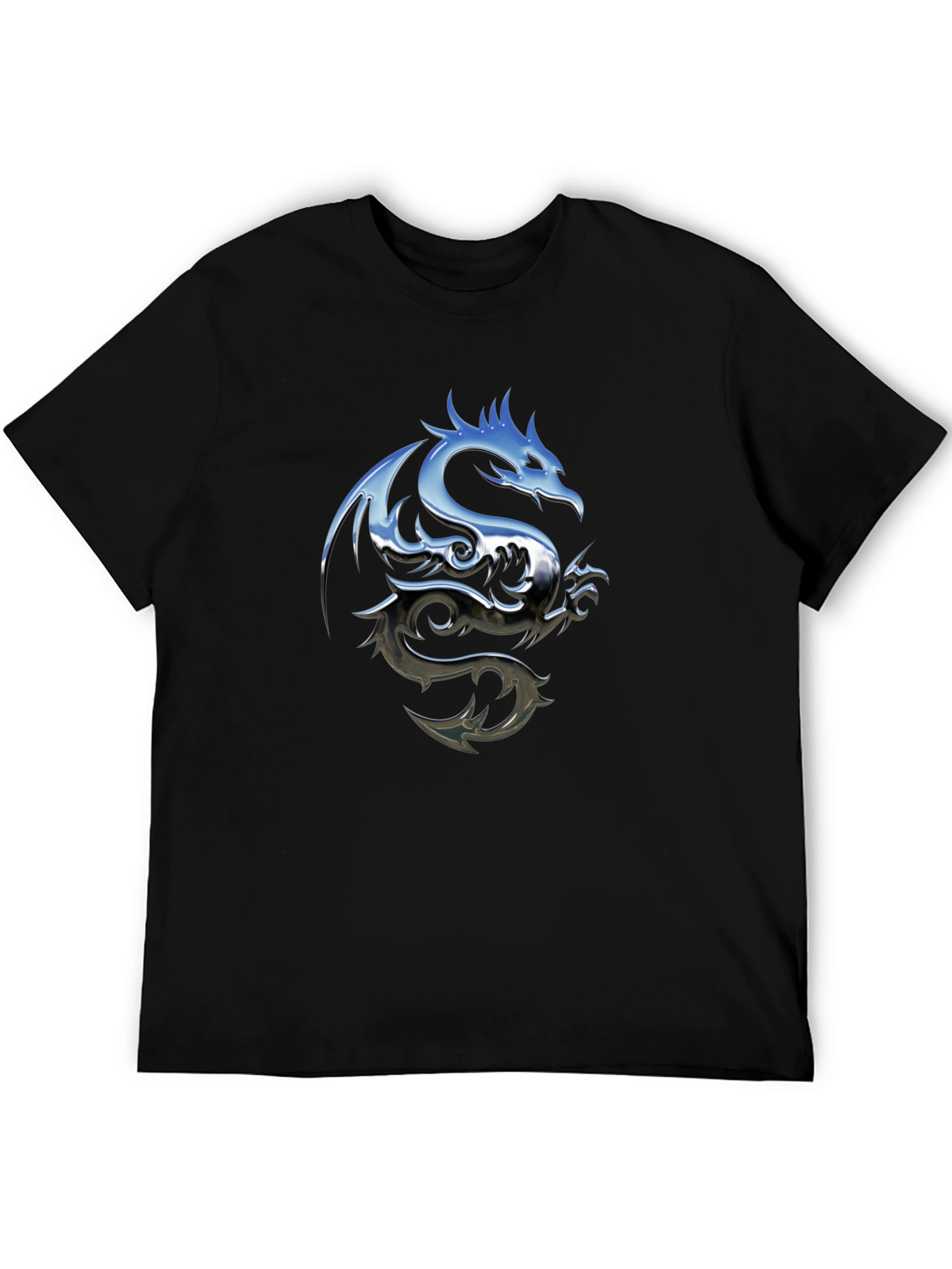 Dragon Graphic Tee - Mens Black T-Shirt
