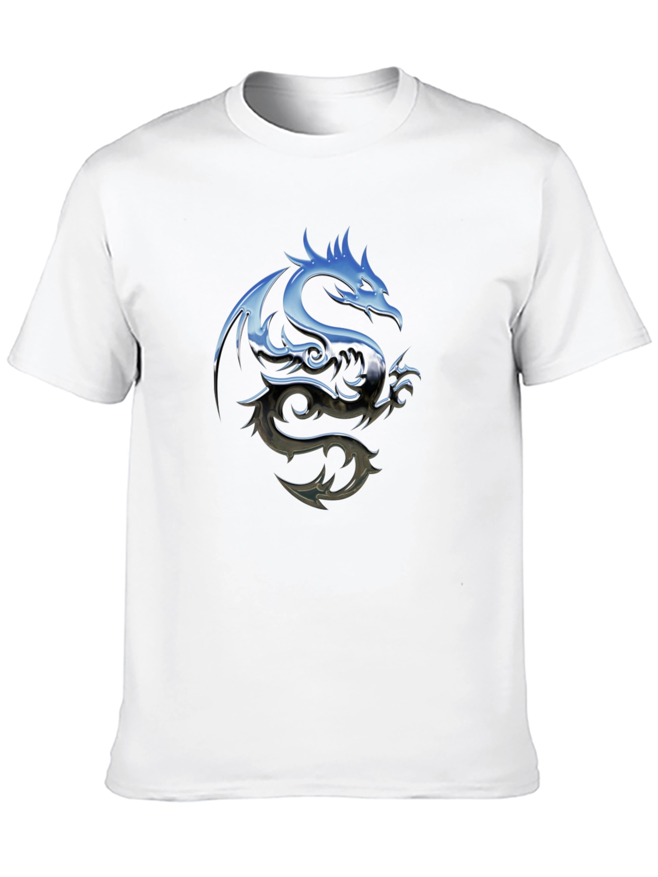 Dragon Graphic Tee - Mens Black T-Shirt