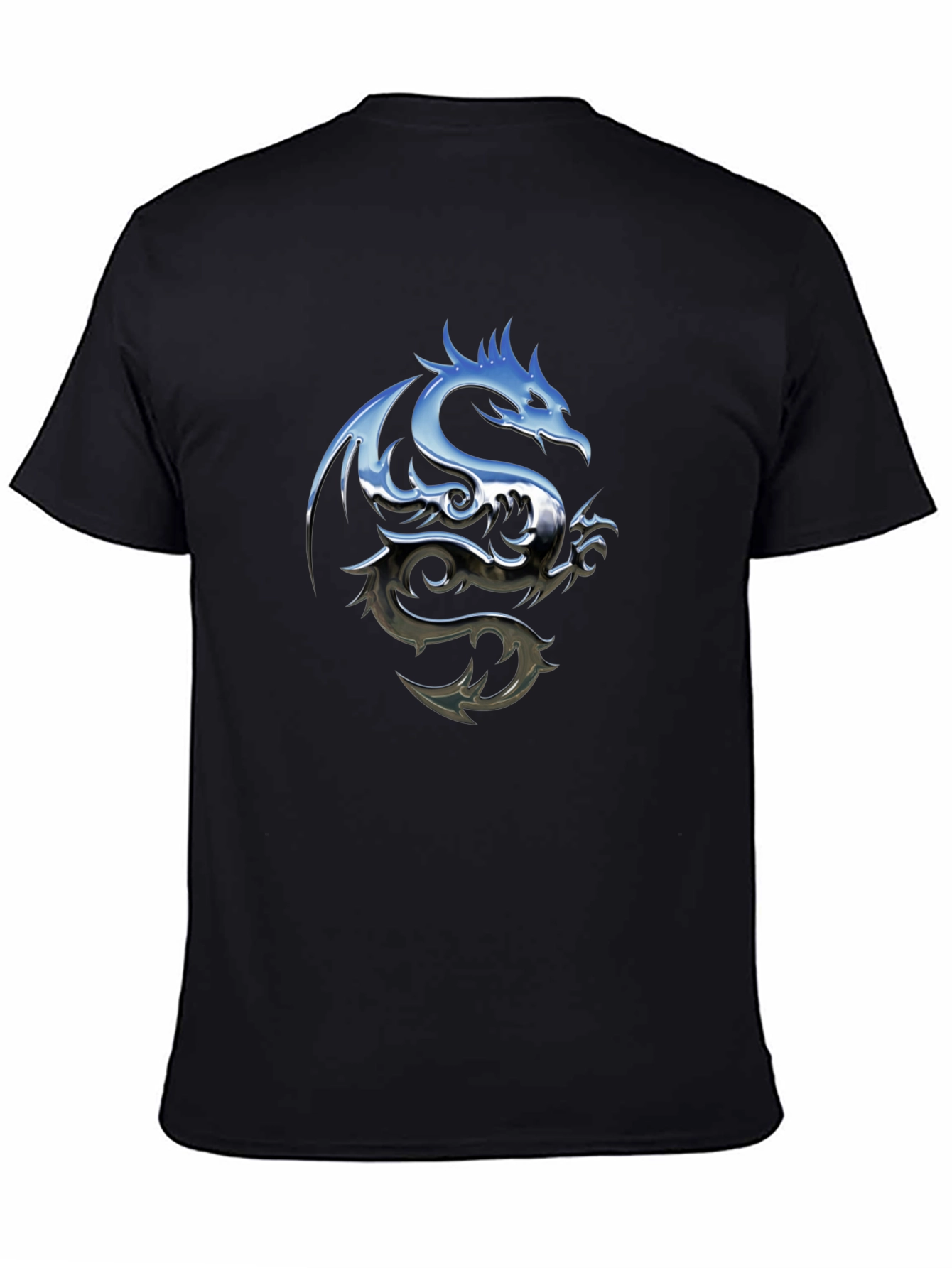 Dragon Graphic Tee - Mens Black T-Shirt