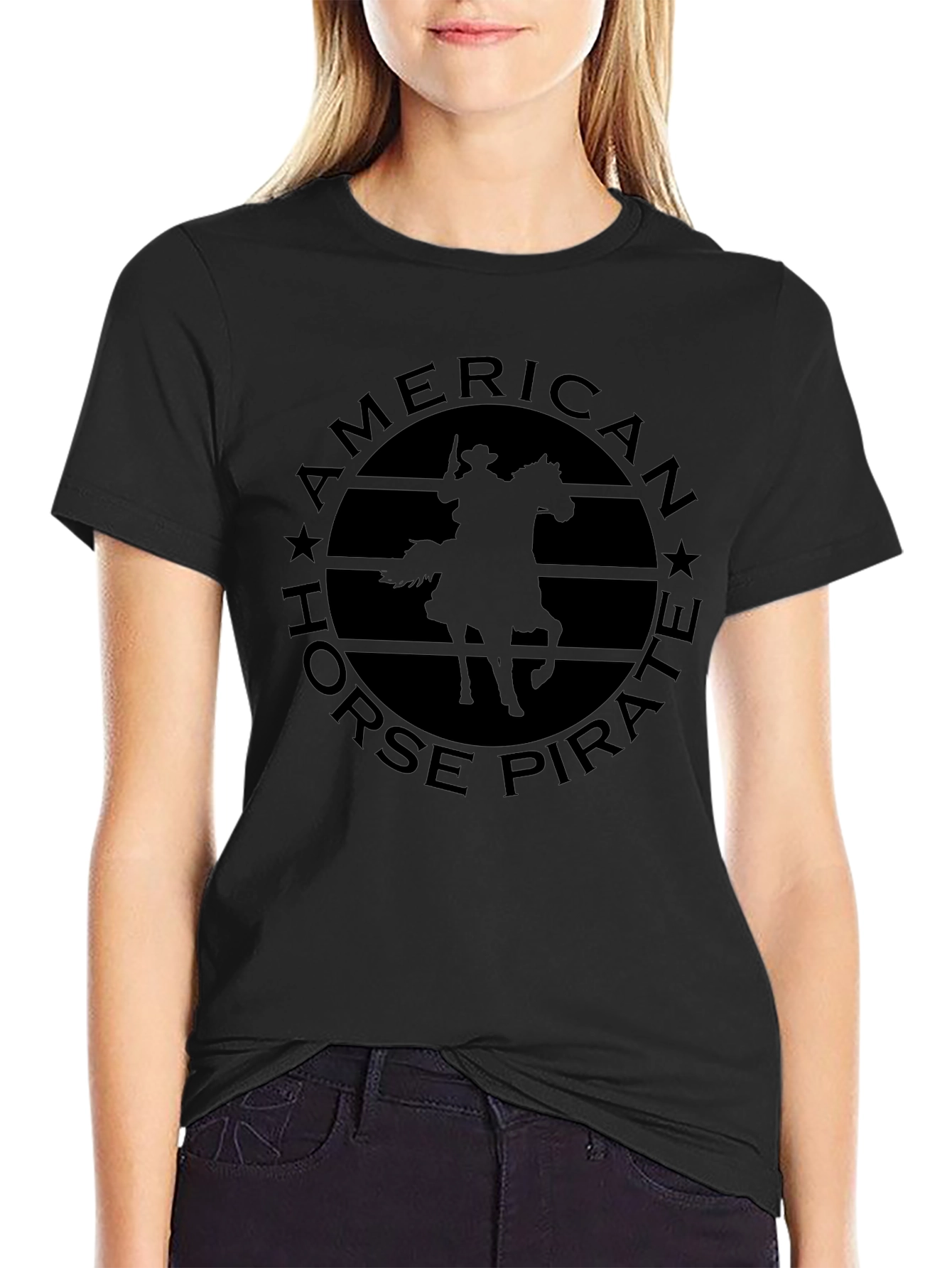 American Horse Pirate T-Shirt