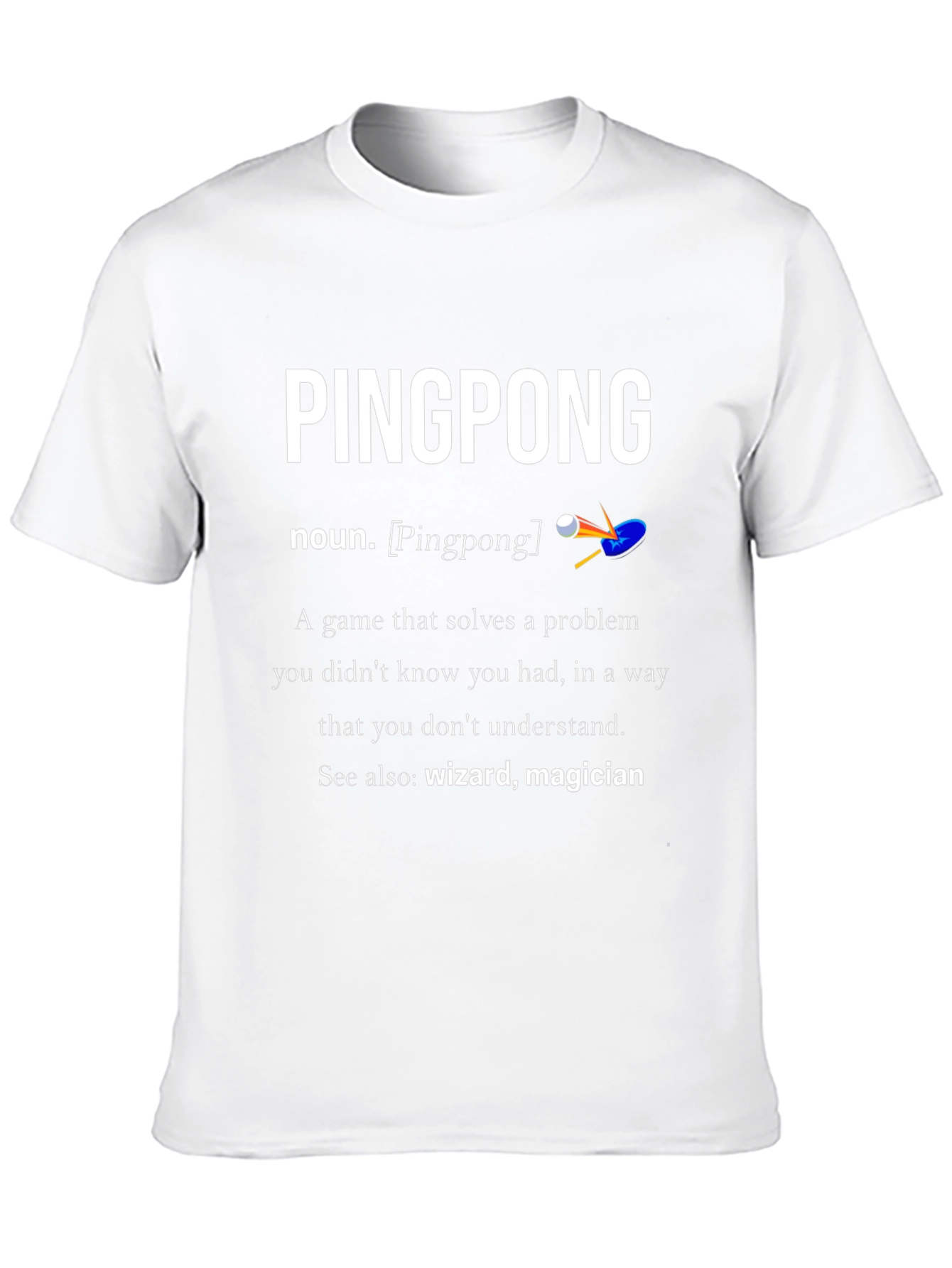 Funny Ping Pong Definition T-Shirt