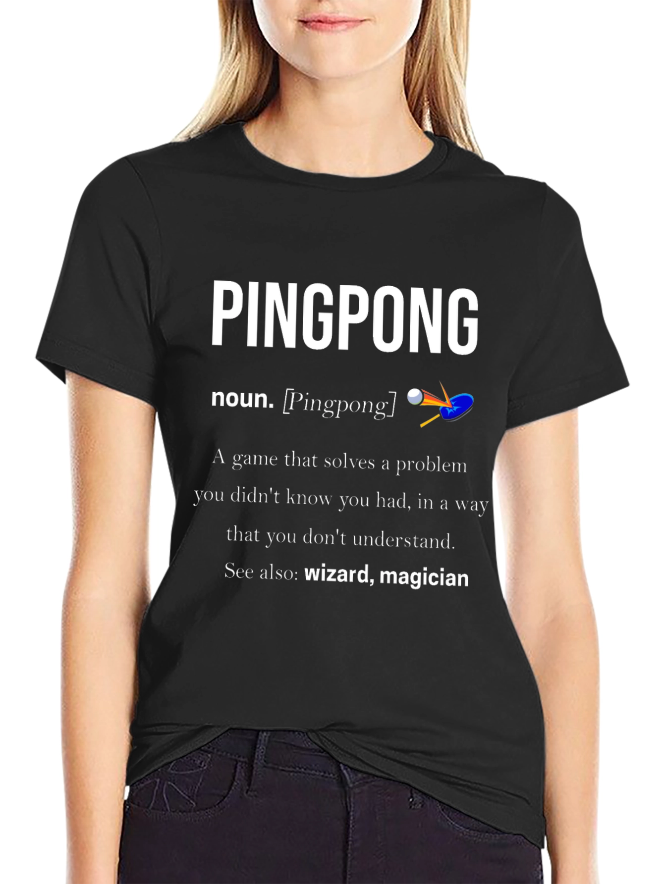 Funny Ping Pong Definition T-Shirt