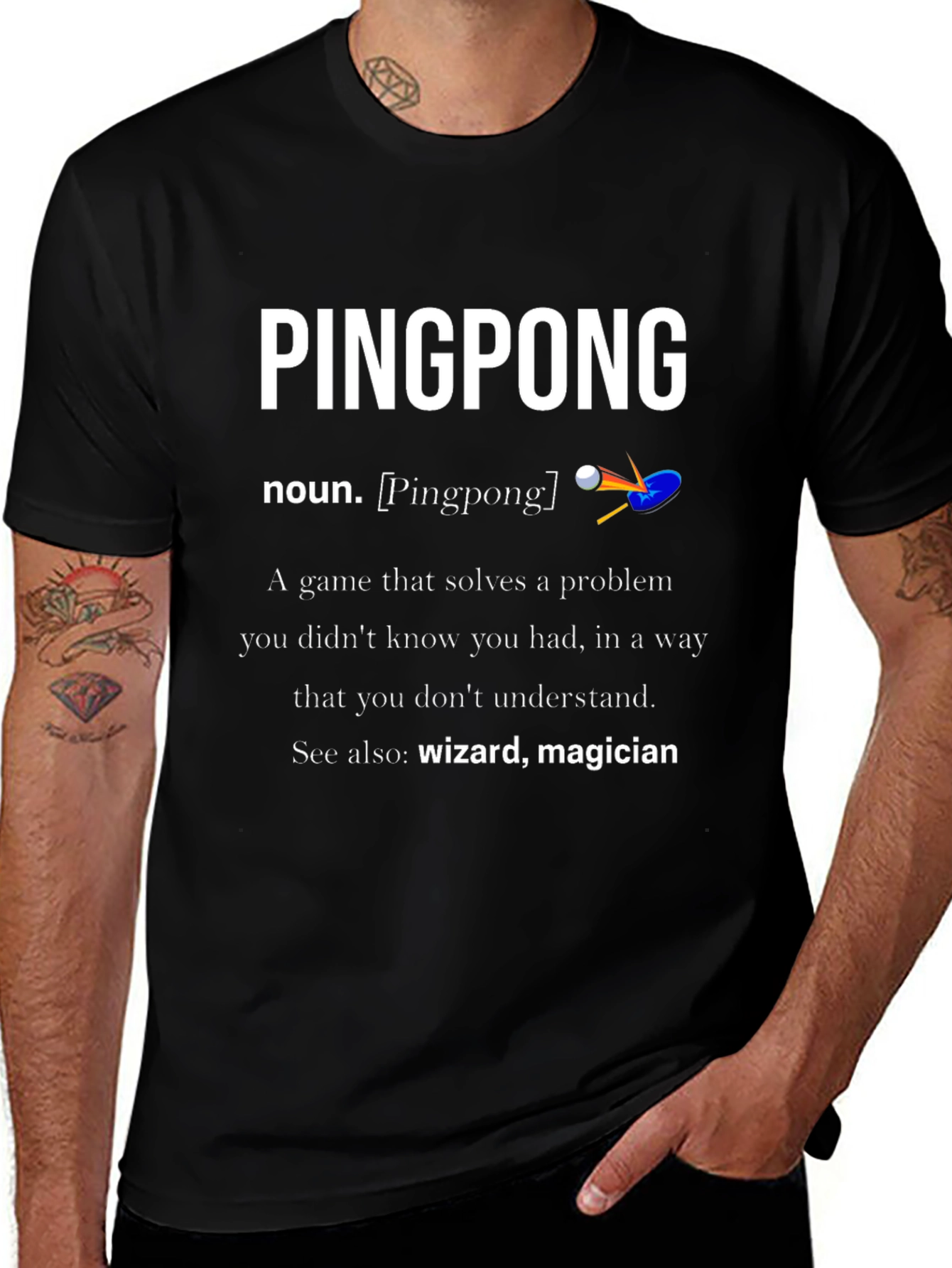 Funny Ping Pong Definition T-Shirt