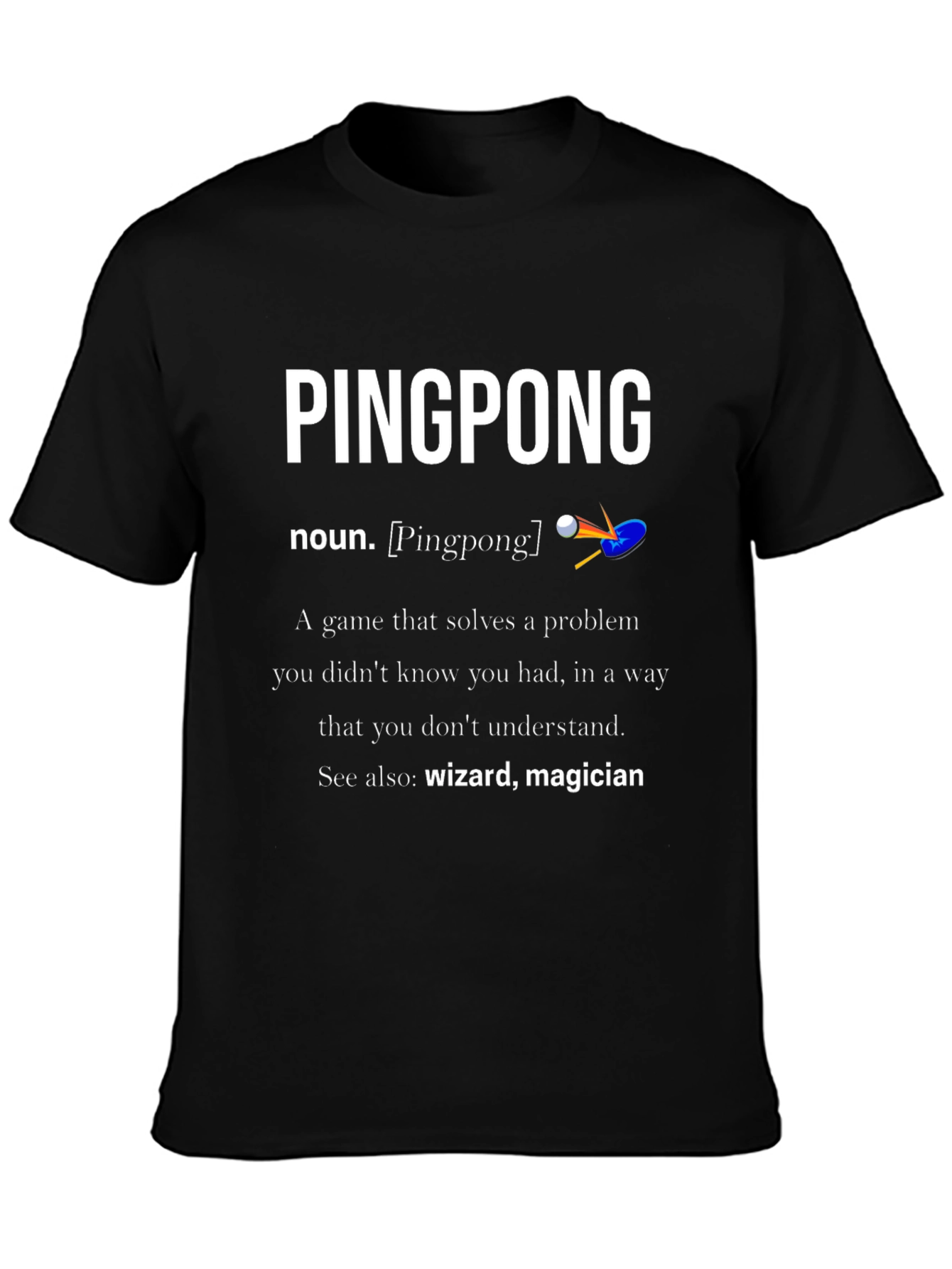 Funny Ping Pong Definition T-Shirt