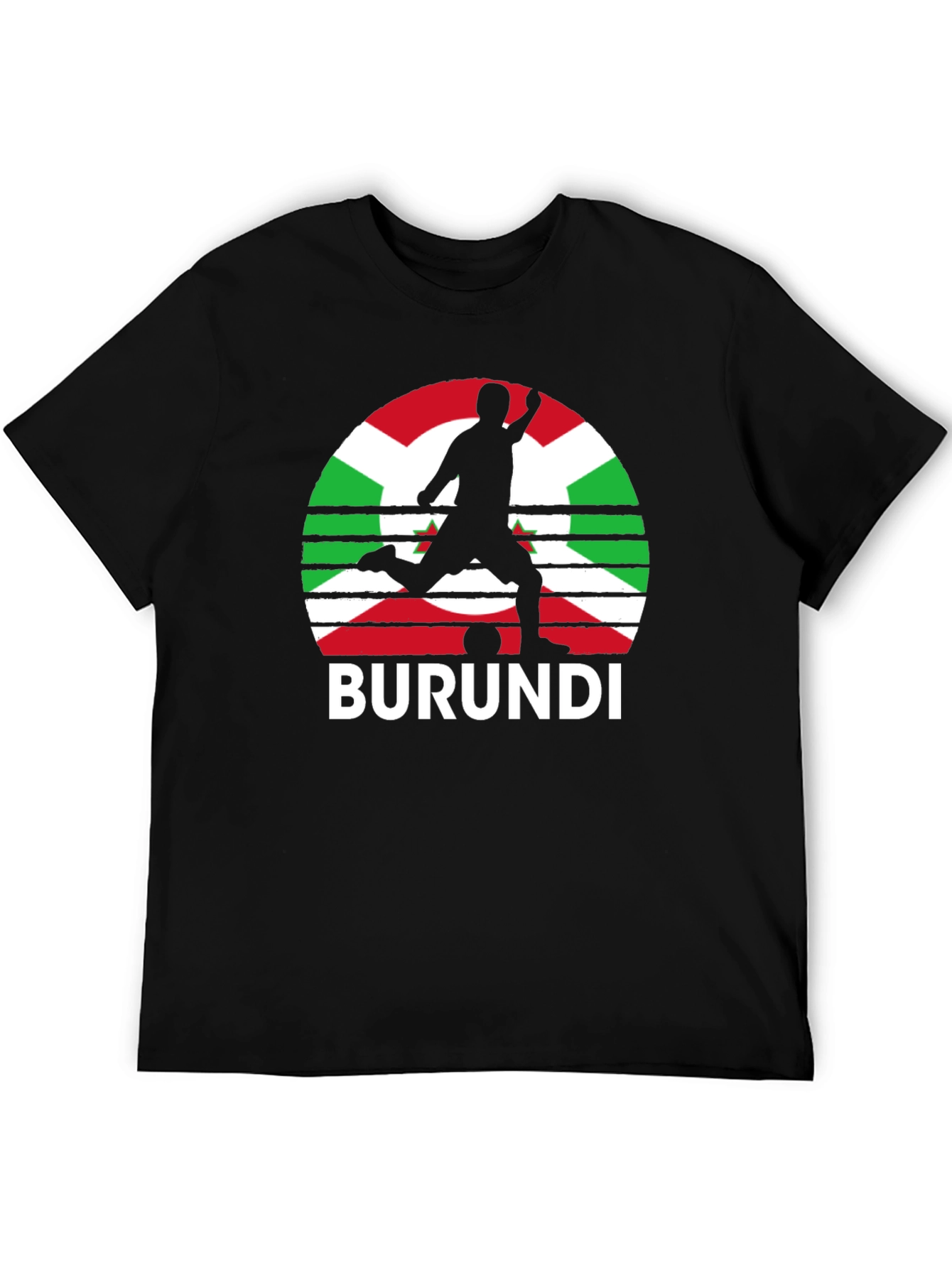 Burundi Soccer Flag T-Shirt