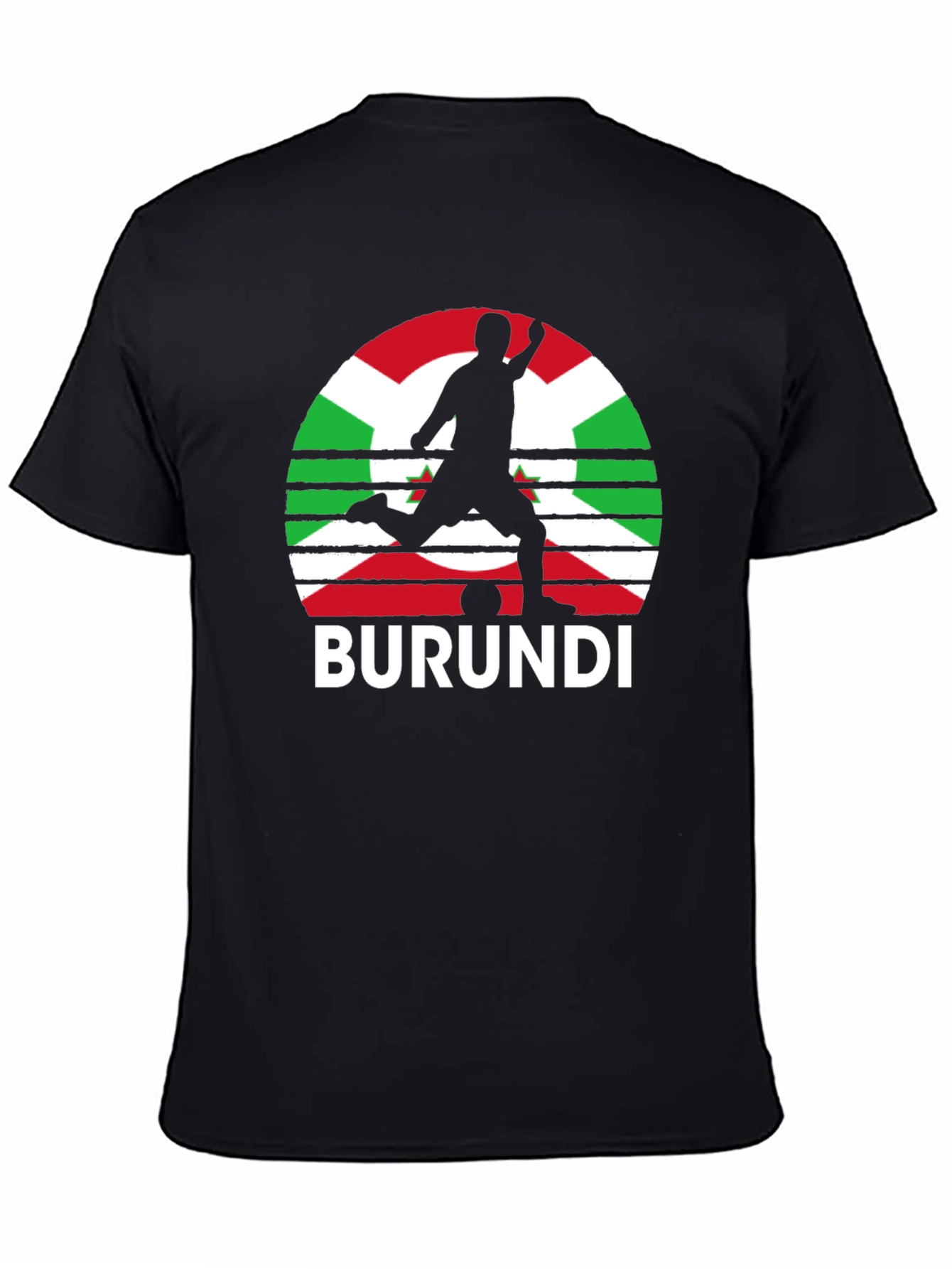 Burundi Soccer Flag T-Shirt