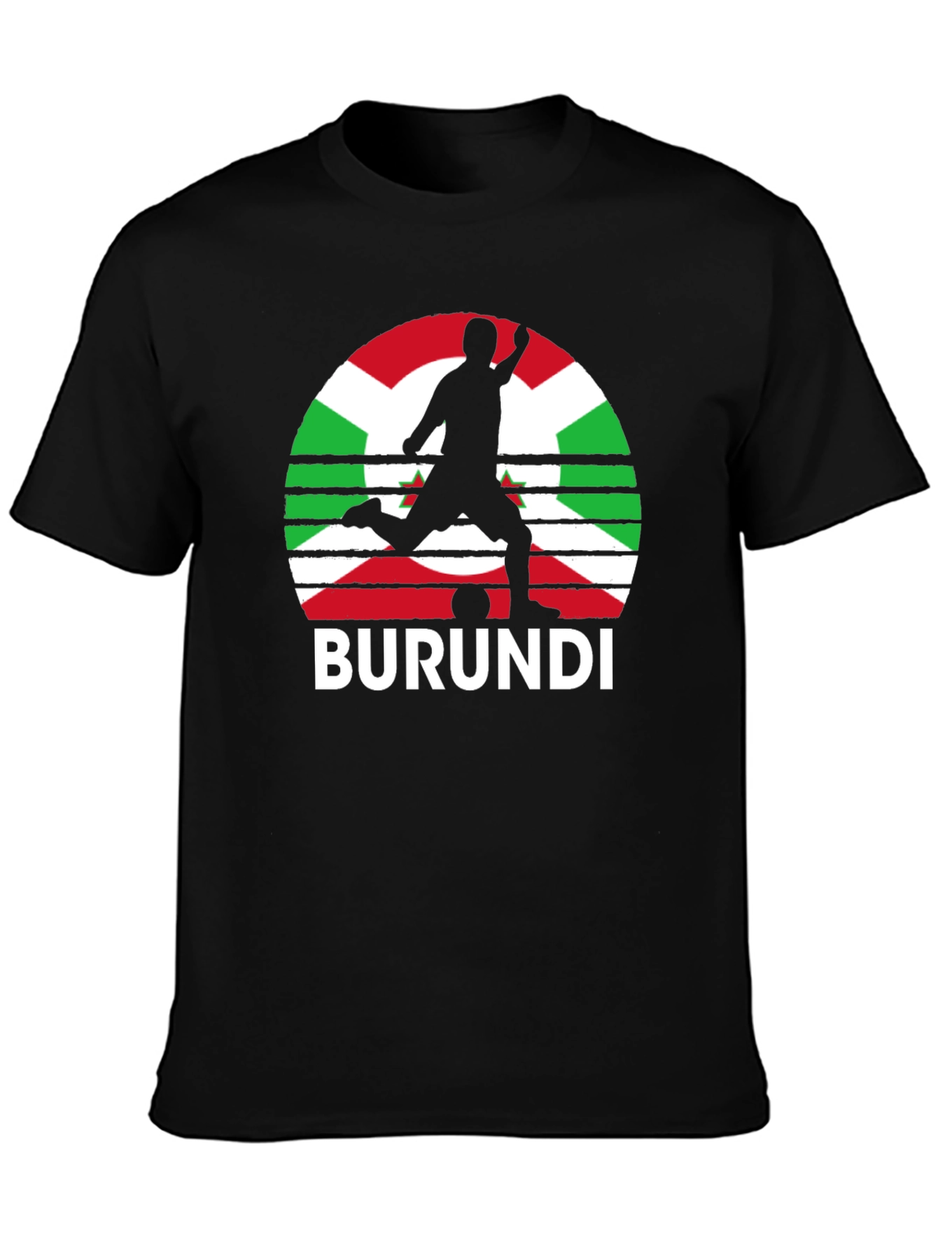 Burundi Soccer Flag T-Shirt