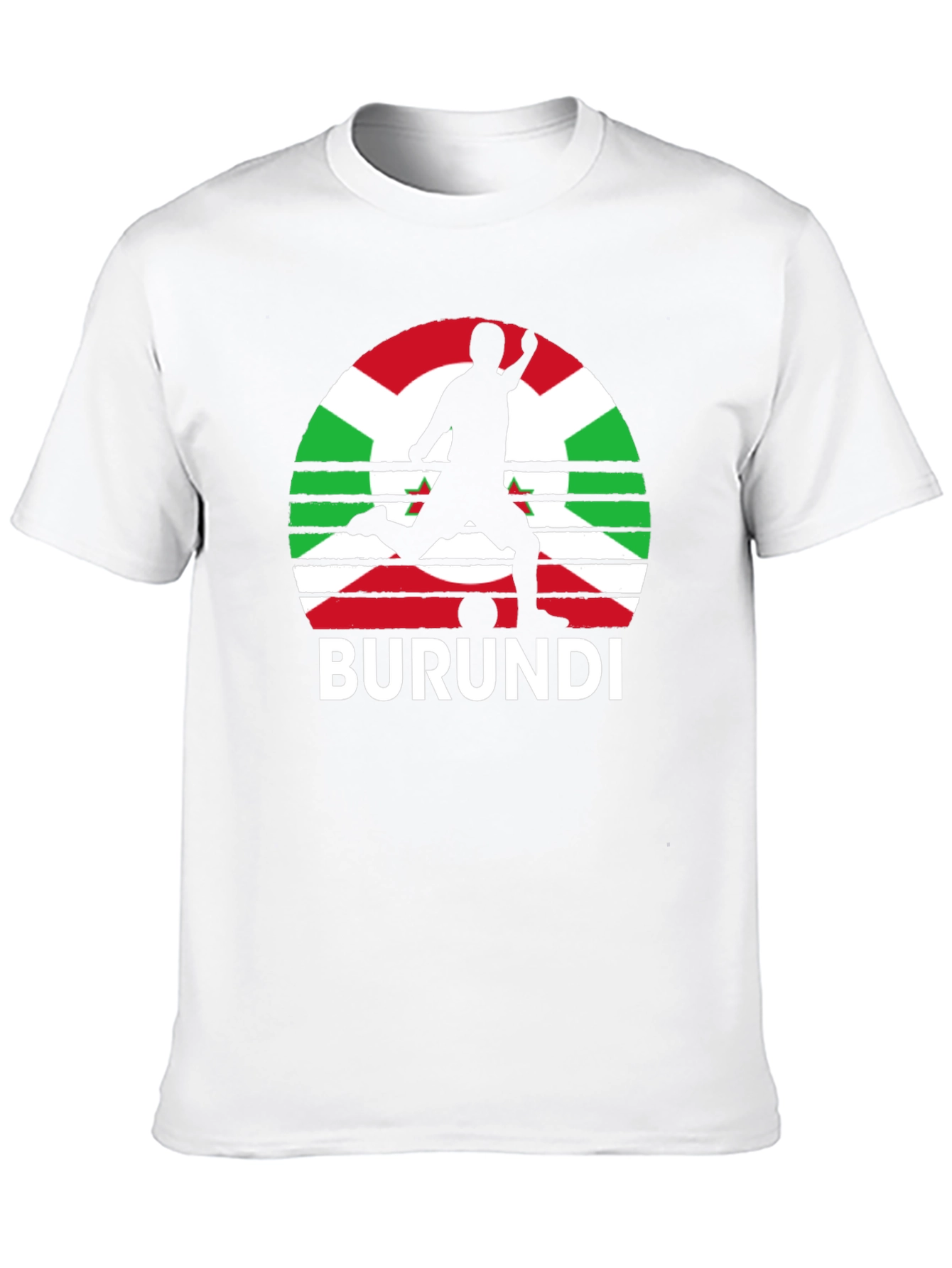 Burundi Soccer Flag T-Shirt