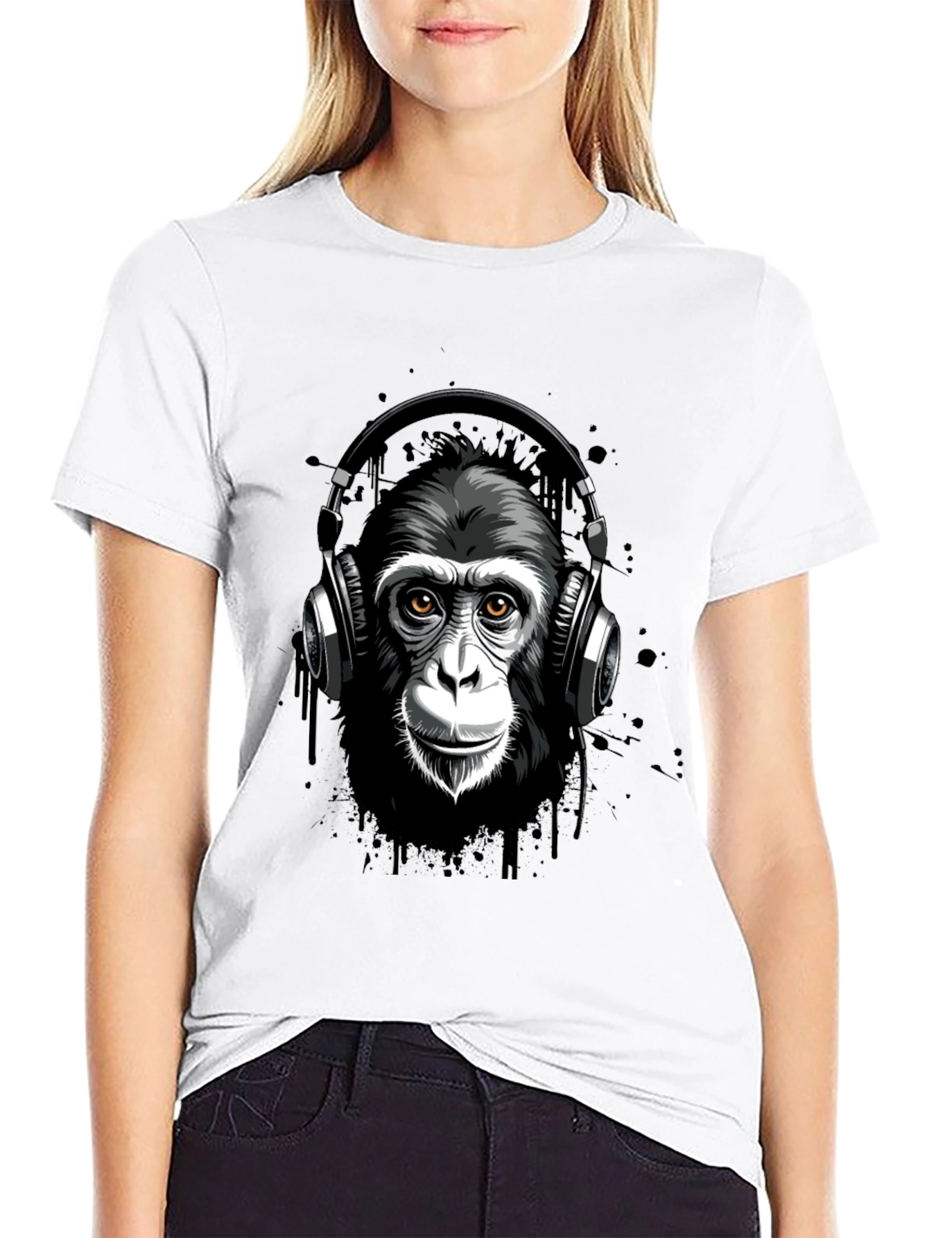 Cool Monkey Graphic Tee - DJ Ape T-Shirt