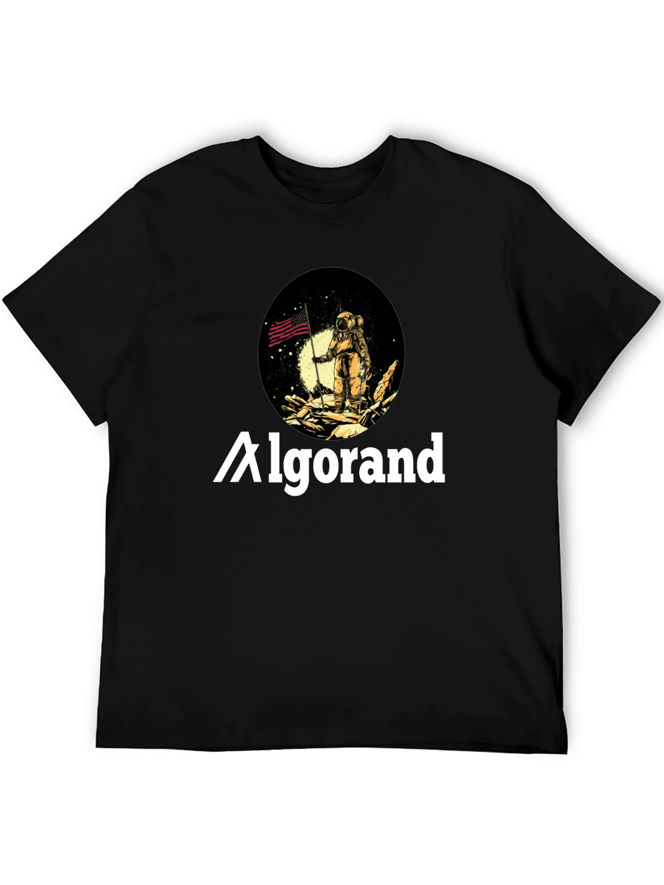 Algorand Astronaut Black T-Shirt