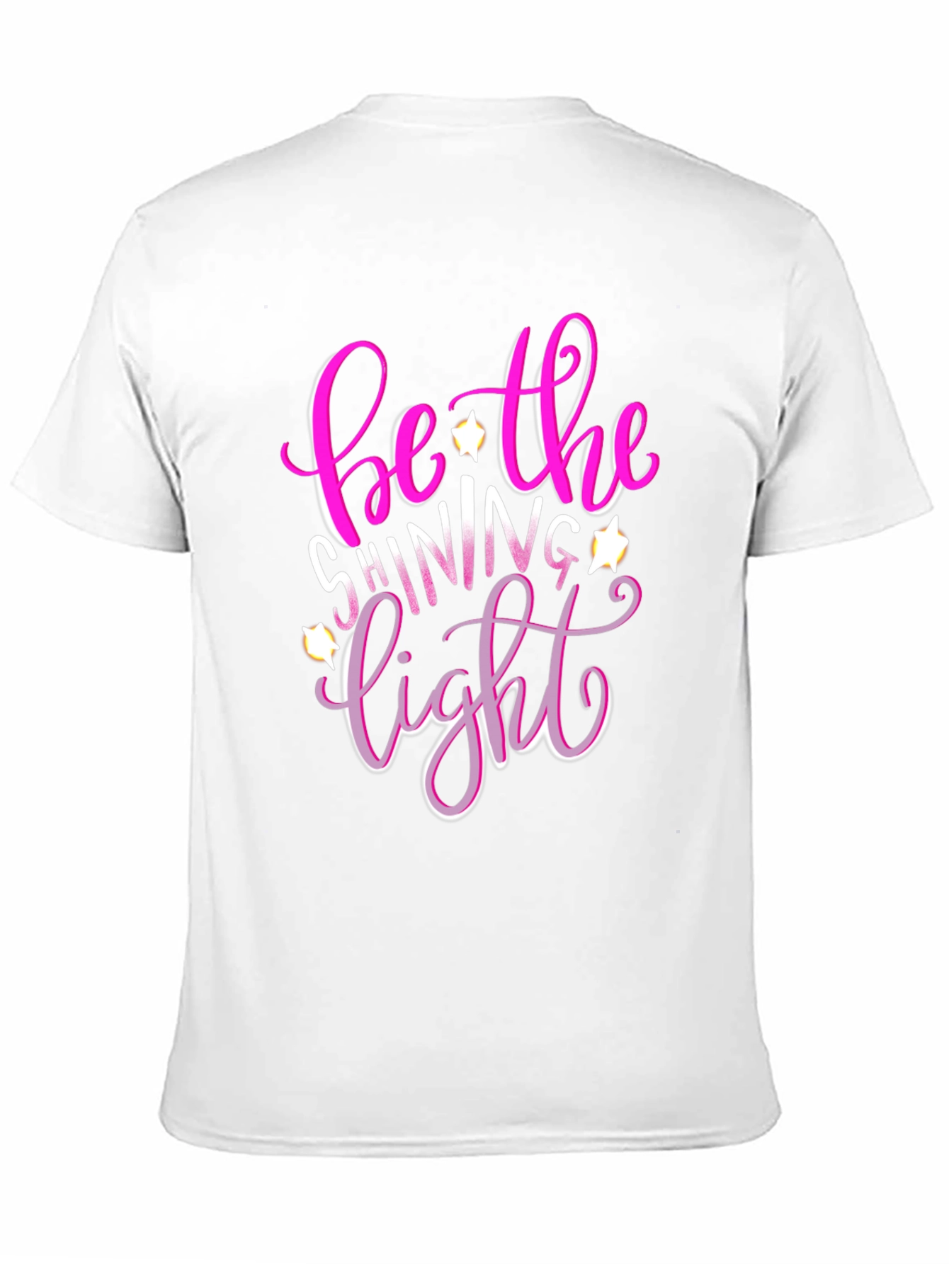 Be The Shining Light T-Shirt - Graphic Print Tee