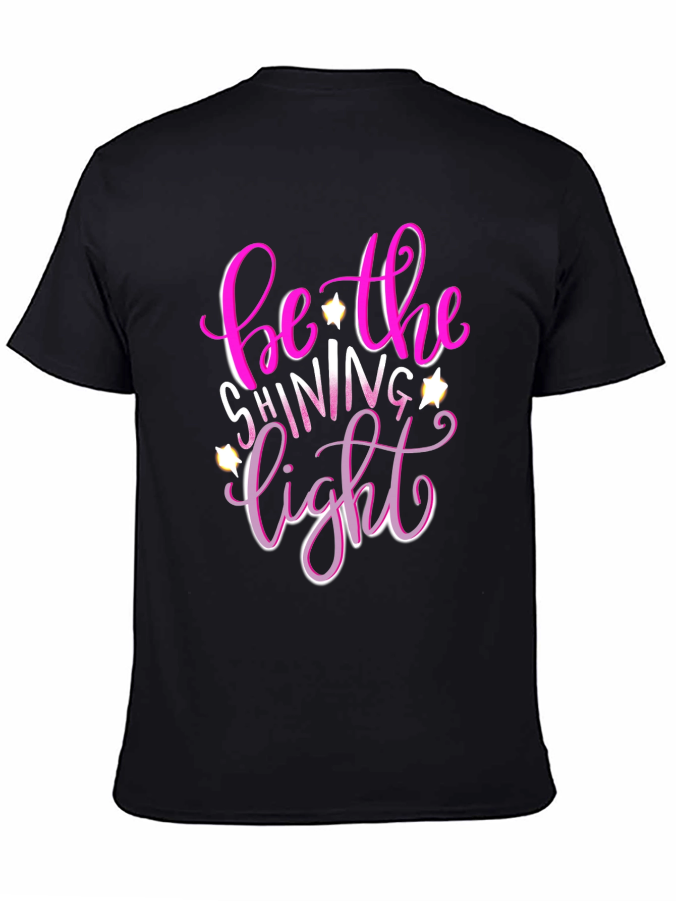 Be The Shining Light T-Shirt - Graphic Print Tee
