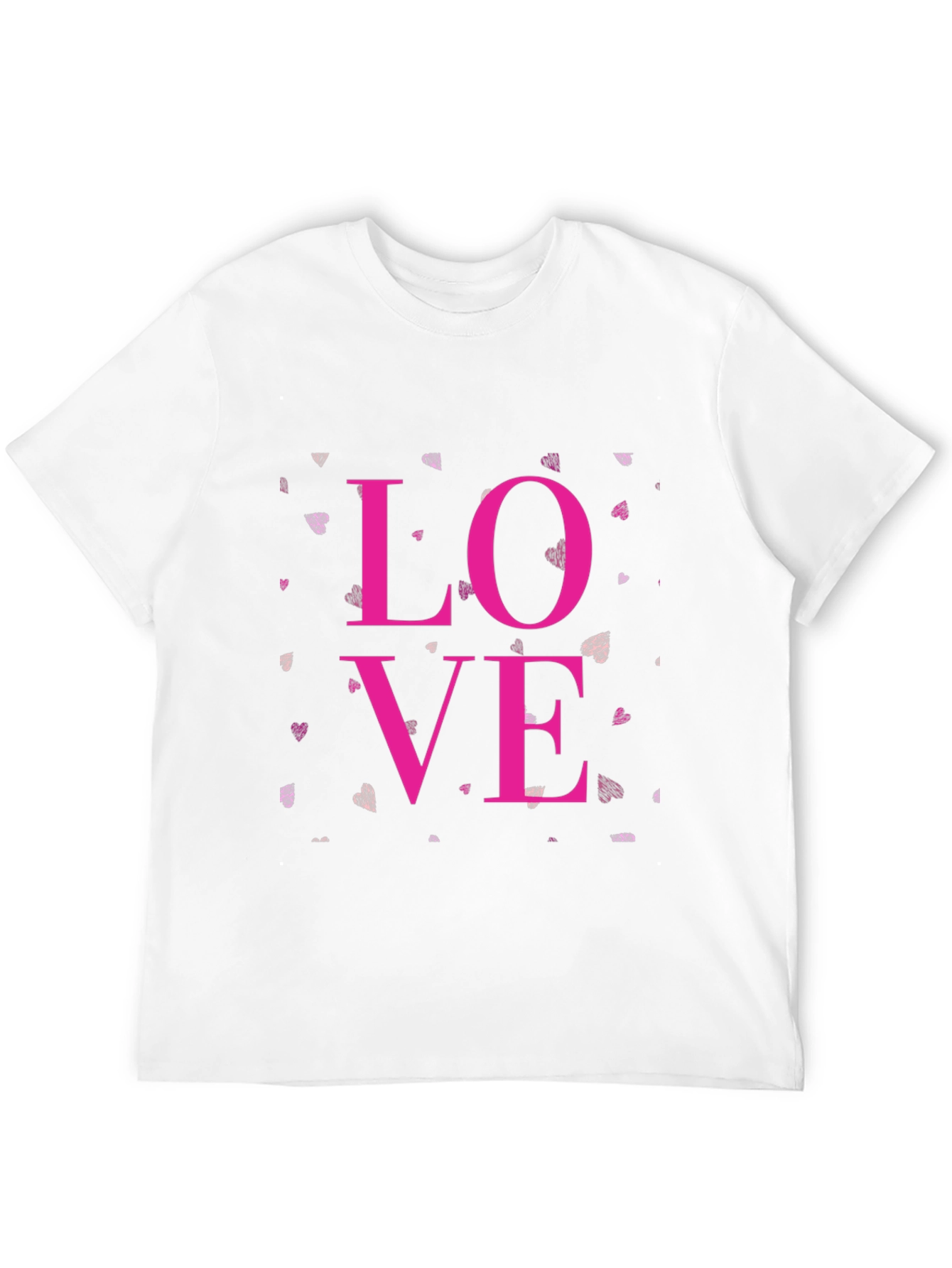 Love Graphic Black Tee - Mens Casual T-Shirt