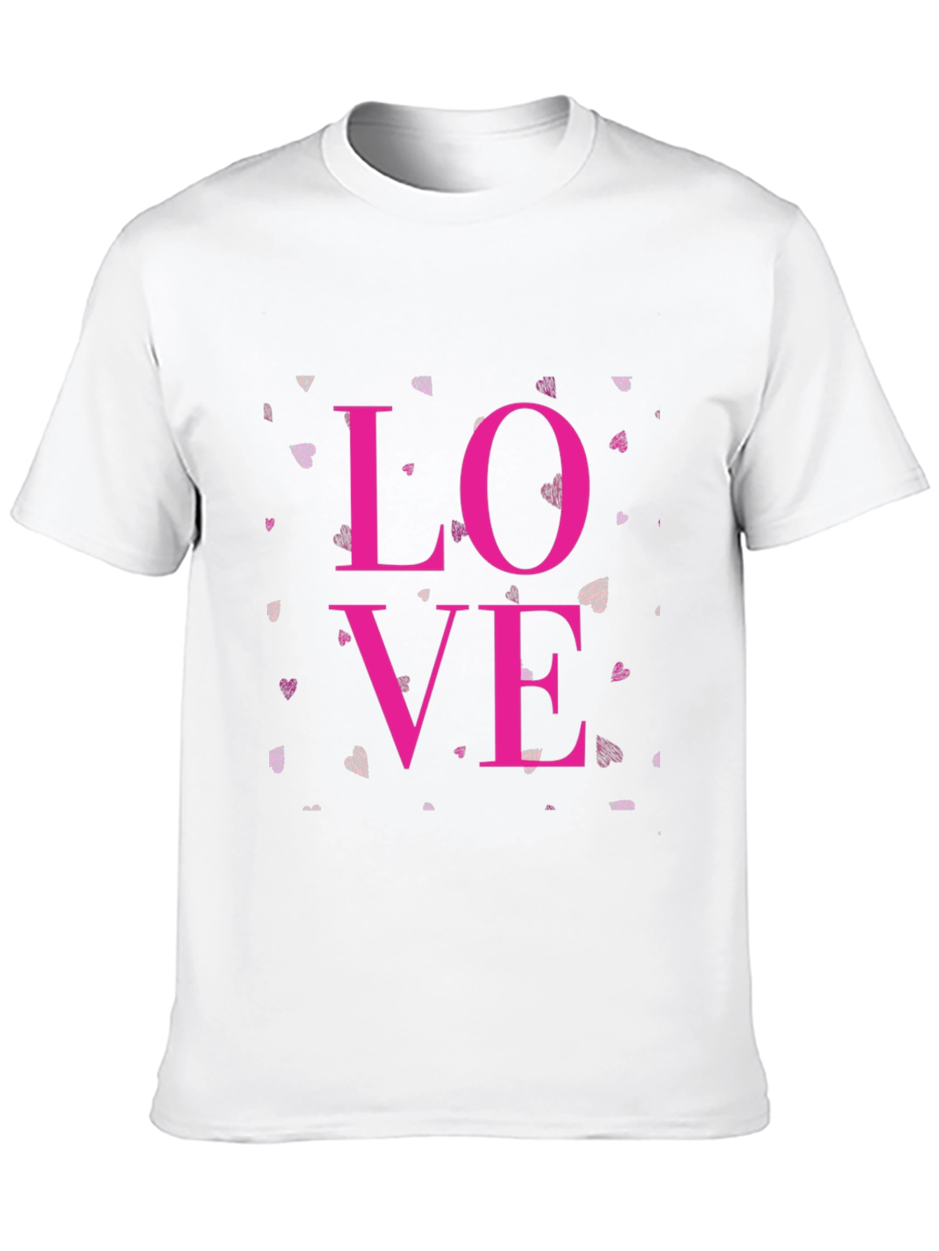 Love Graphic Black Tee - Mens Casual T-Shirt