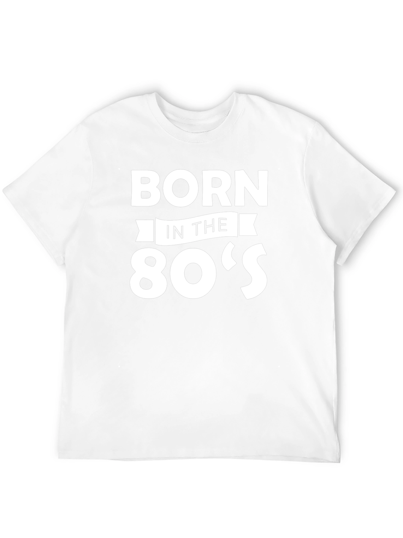 Born in the 80s Black T-Shirt