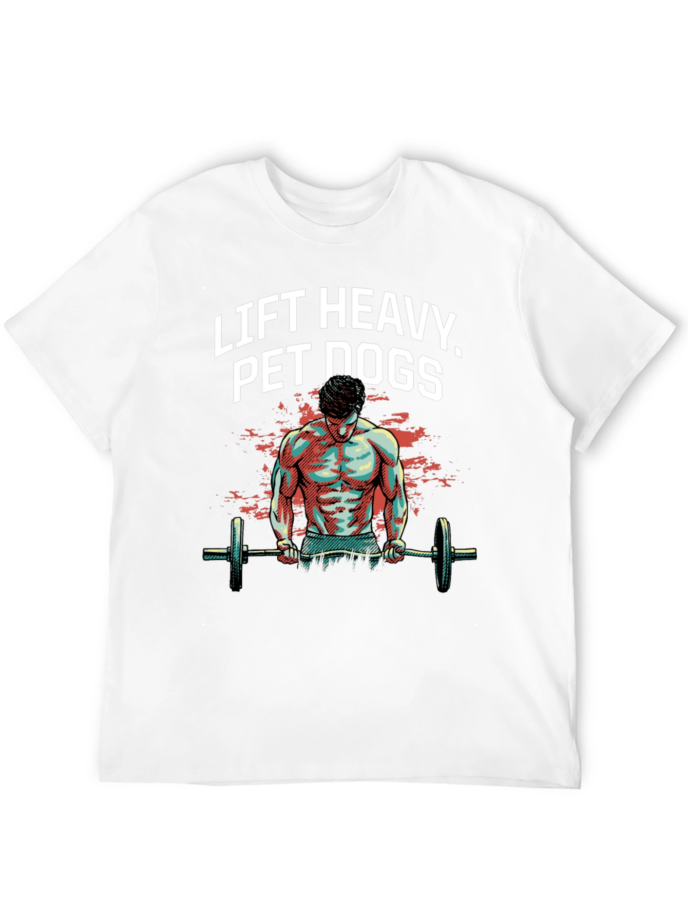 Lift Heavy Pet Dogs Graphic Tee