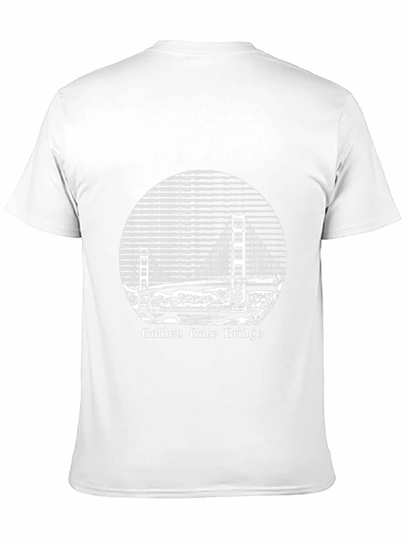 Golden Gate Bridge Graphic Tee - Black