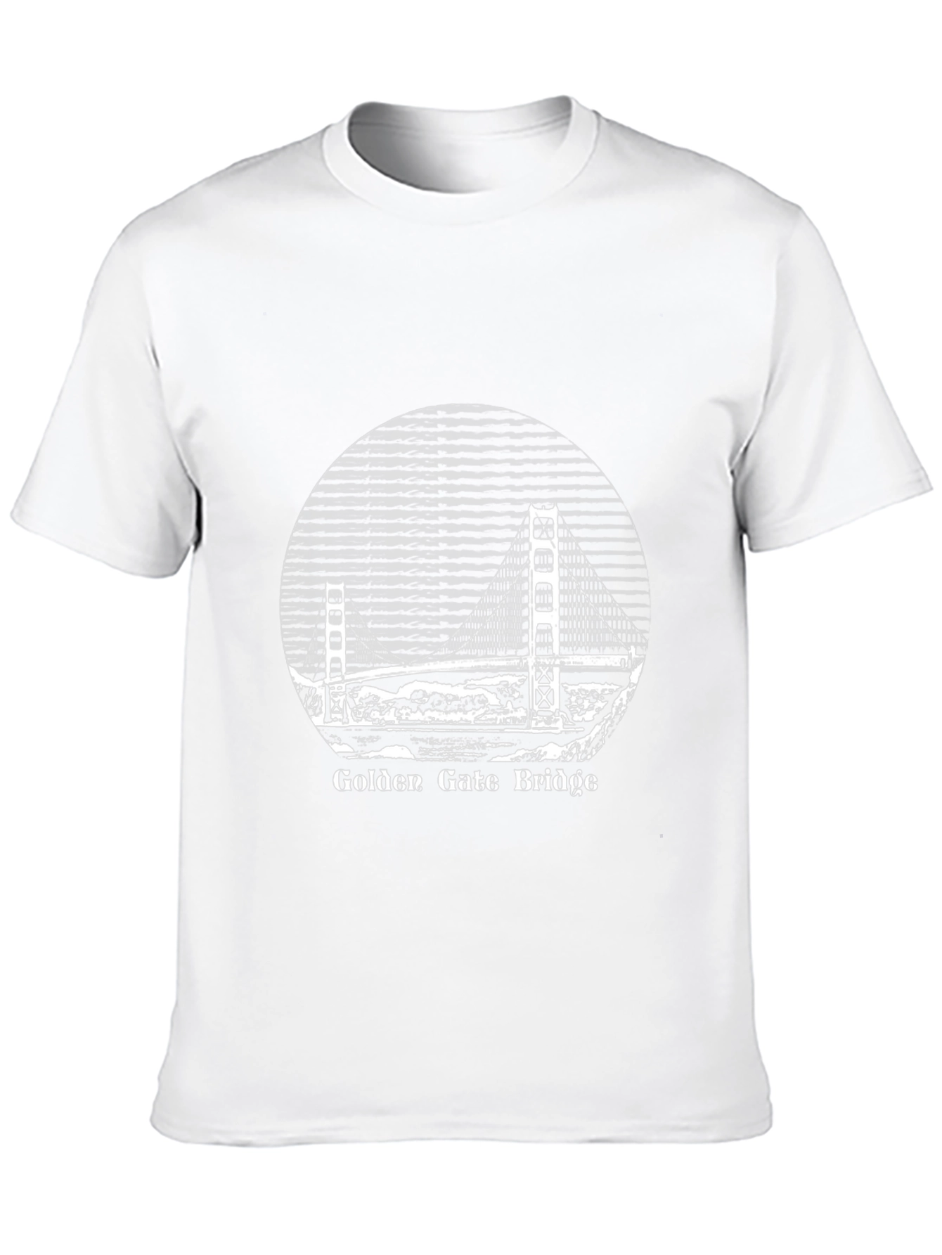 Golden Gate Bridge Graphic Tee - Black