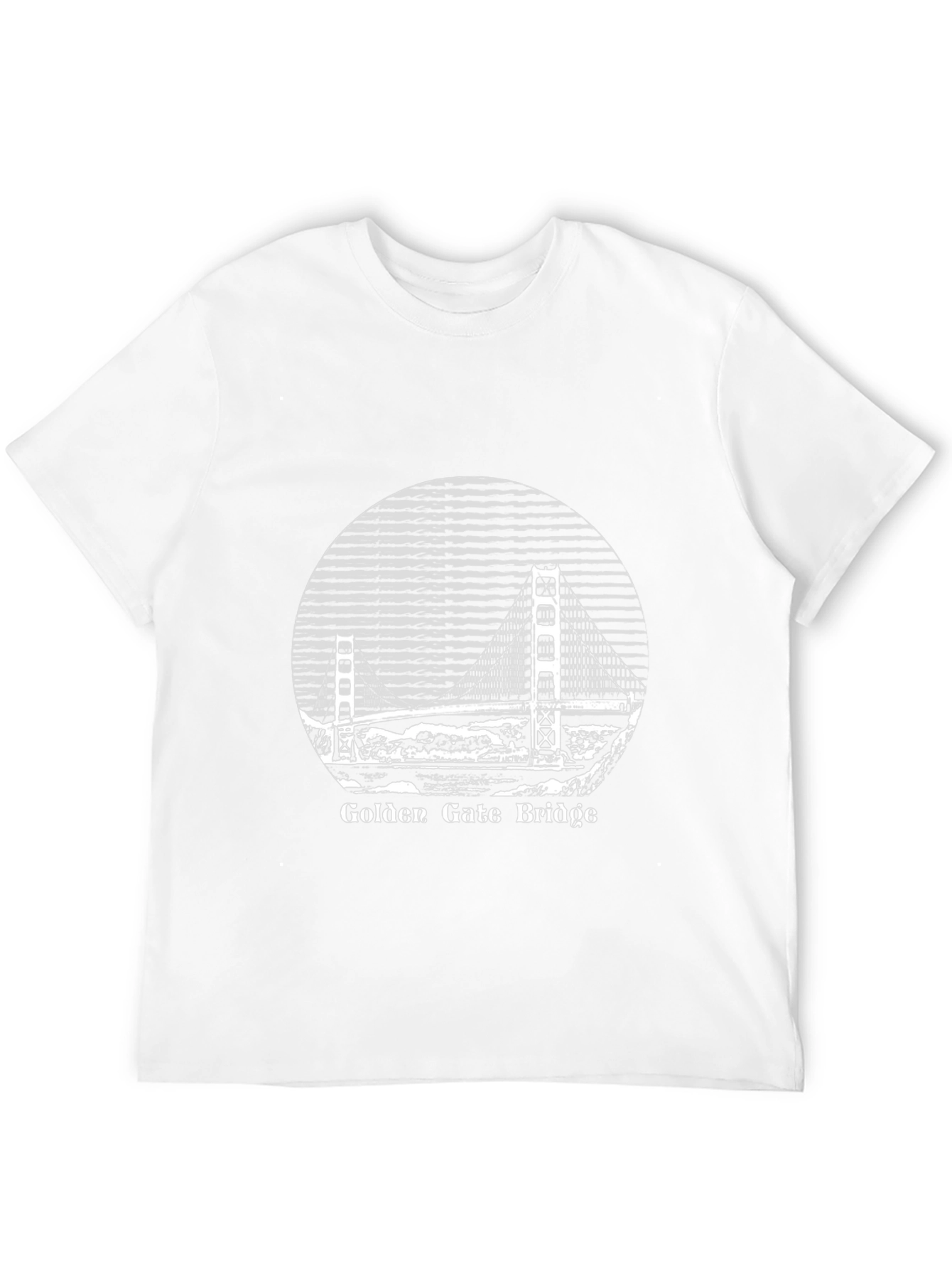 Golden Gate Bridge Graphic Tee - Black