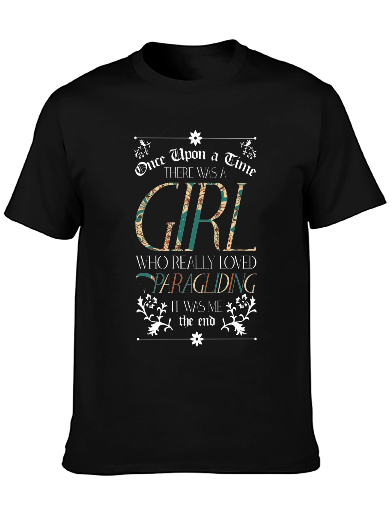 Once Upon a Time Girl Paragliding T-Shirt