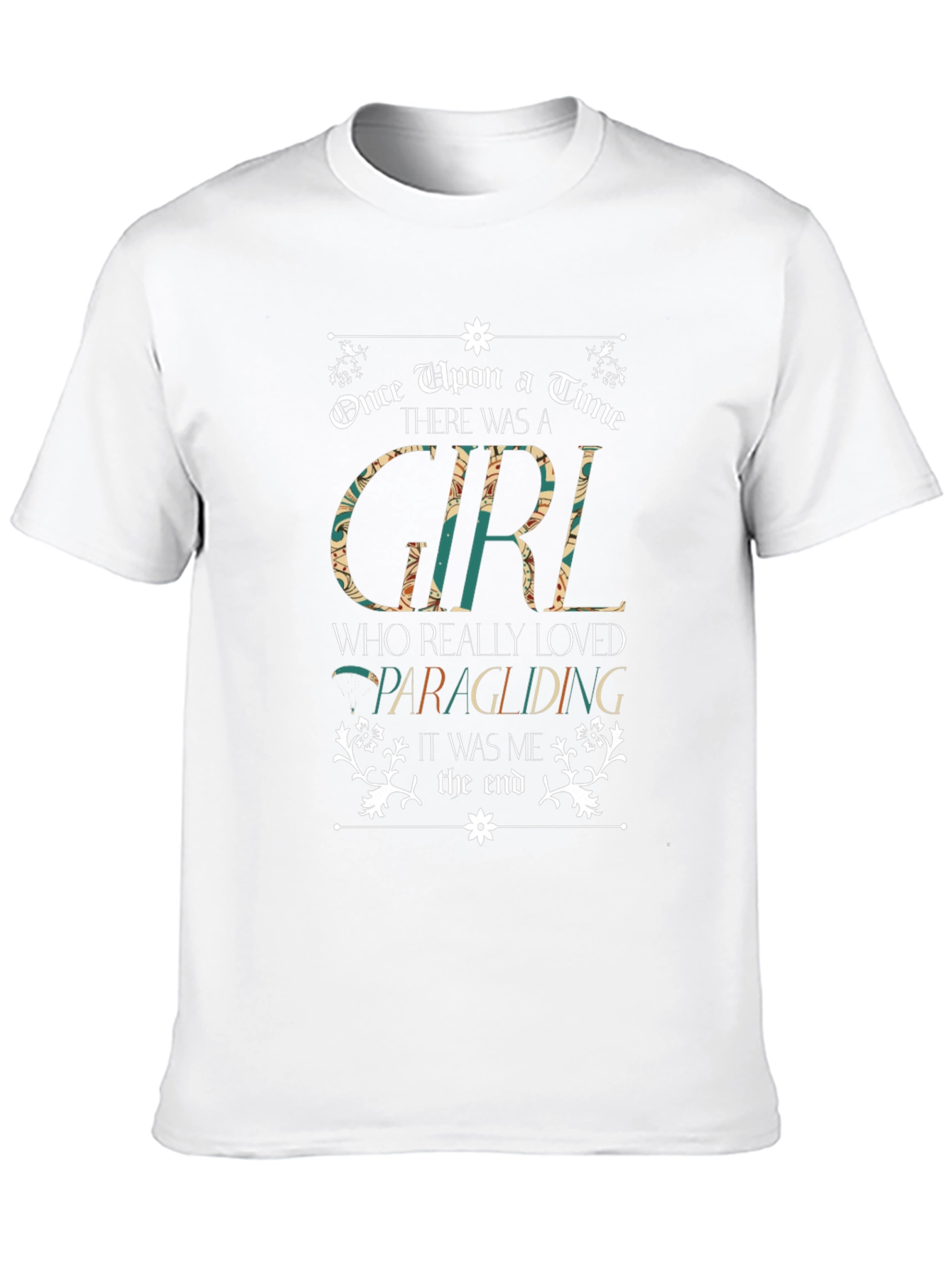 Once Upon a Time Girl Paragliding T-Shirt