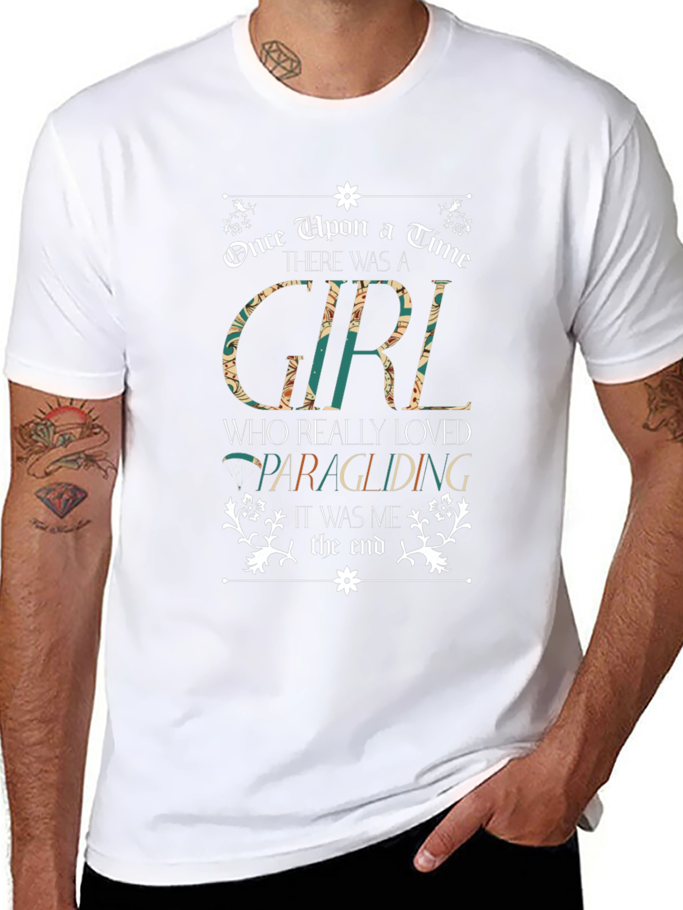 Once Upon a Time Girl Paragliding T-Shirt