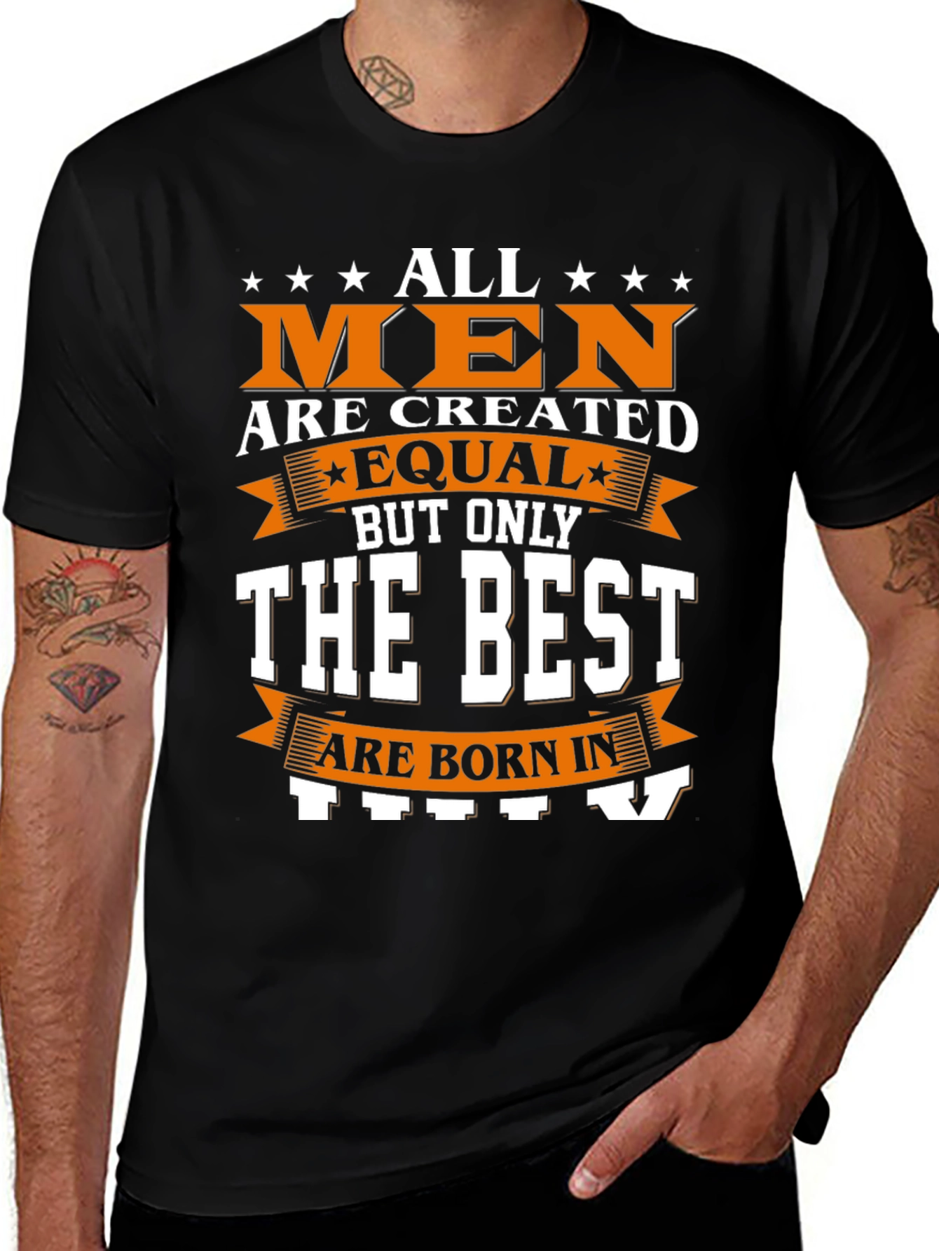 Best Men Are Born In July T-Shirt