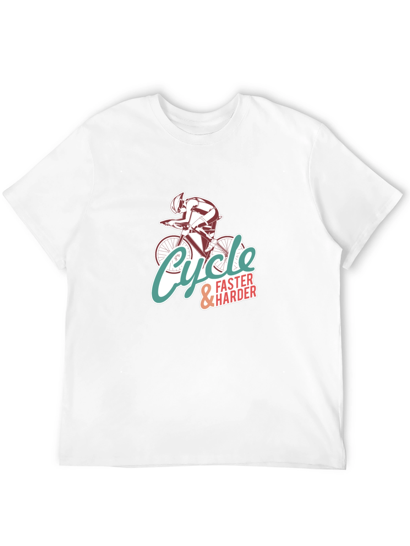 Cycle Faster & Harder Graphic T-Shirt