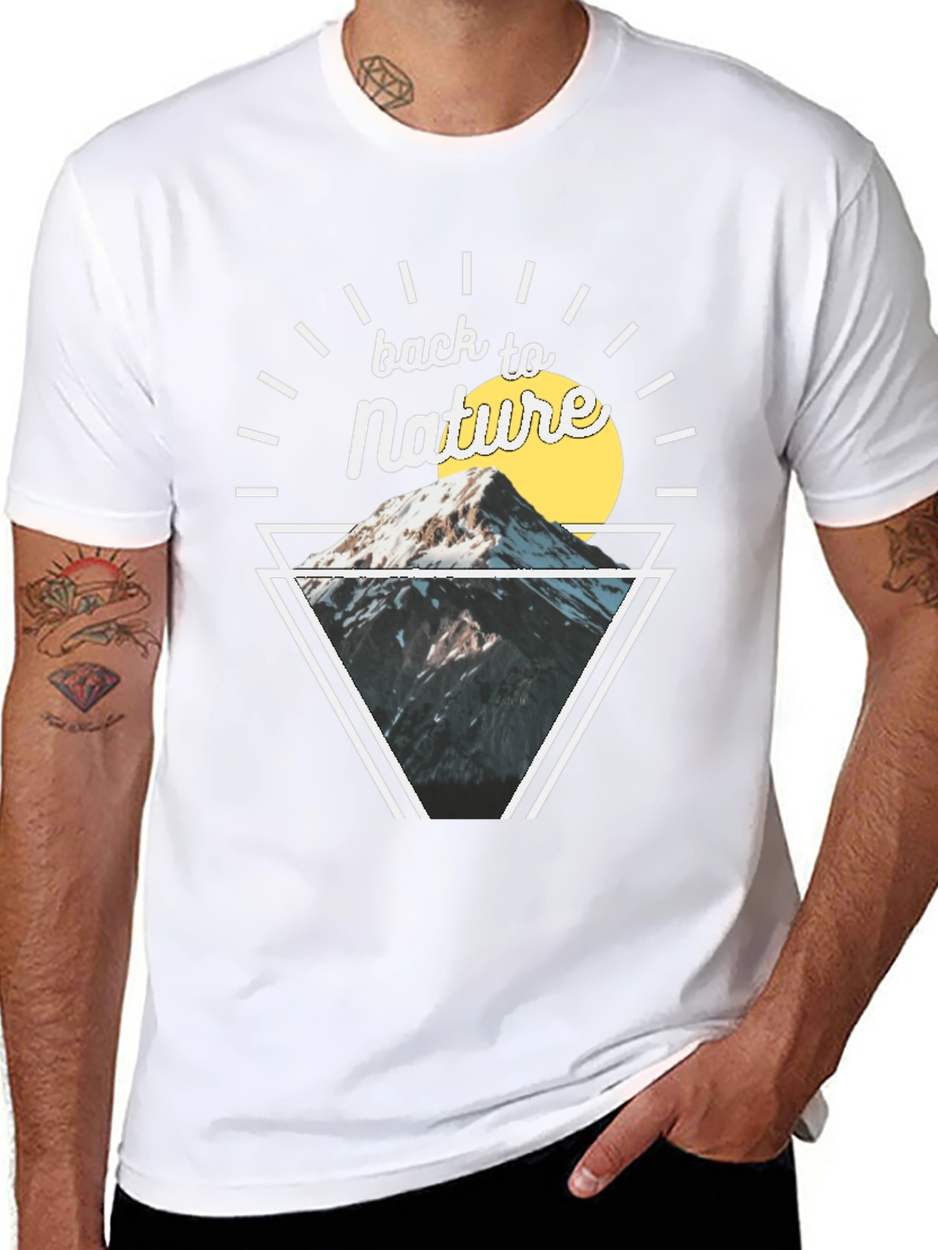 Nature Graphic Tee - Back to Nature T-Shirt