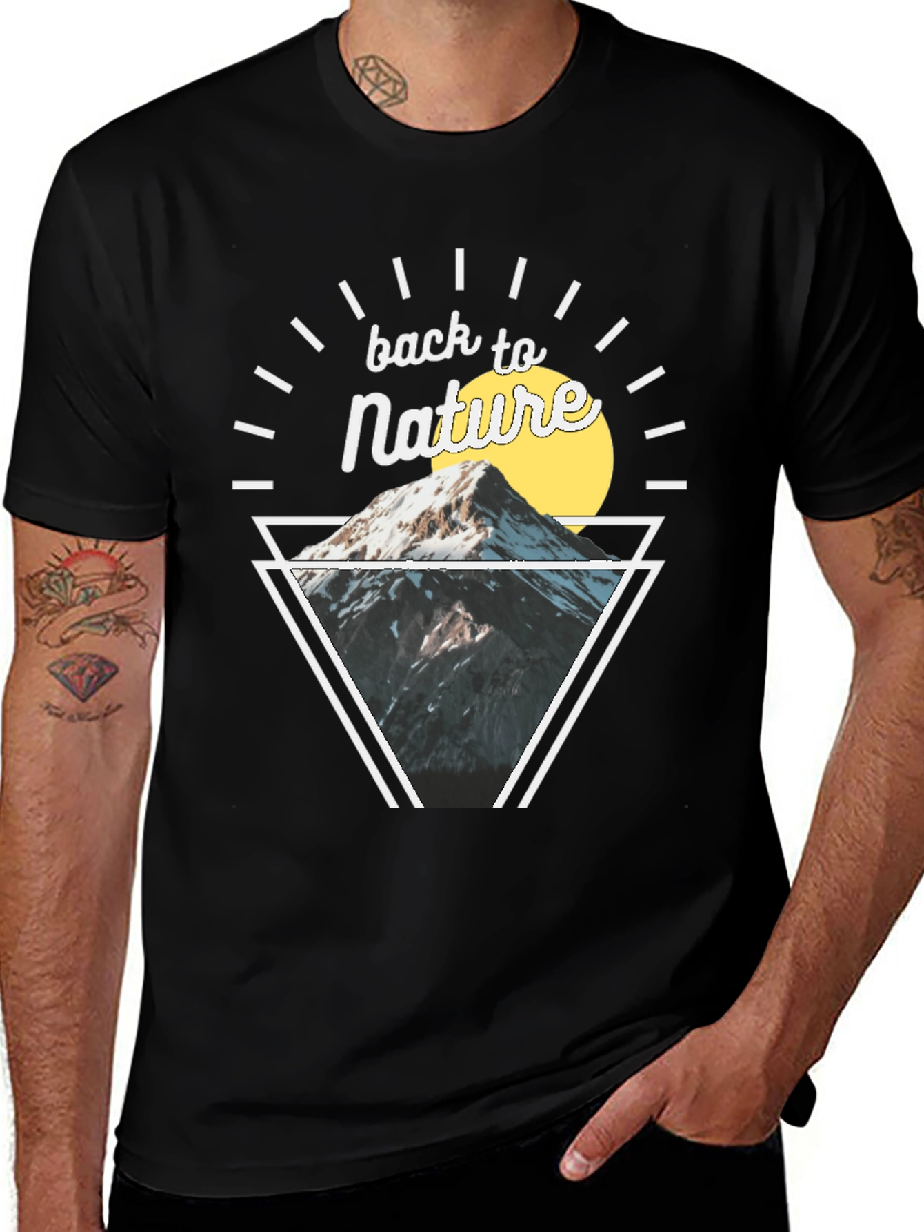 Nature Graphic Tee - Back to Nature T-Shirt