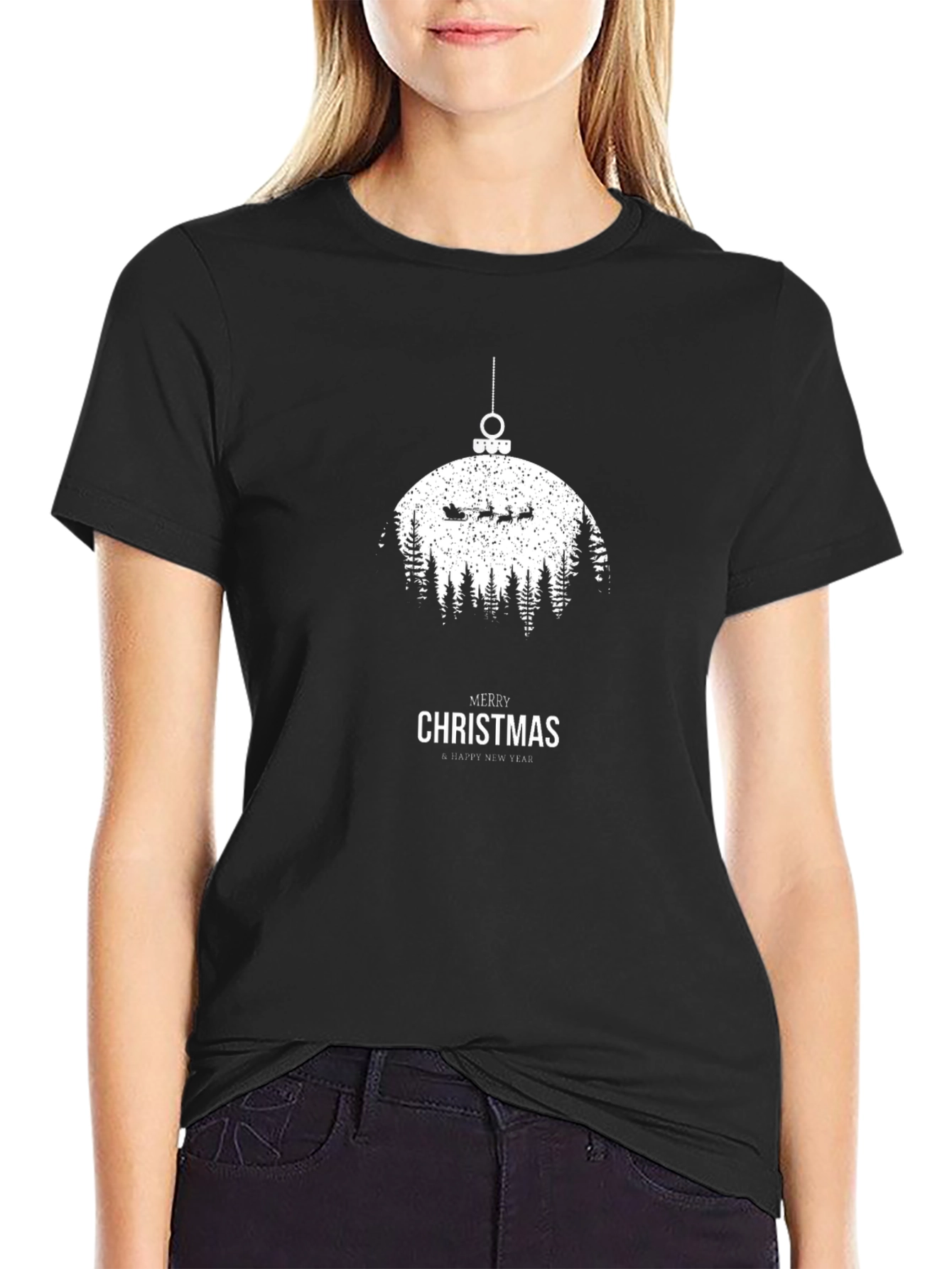 Merry Christmas T-Shirt Festive Holiday Graphic Tee