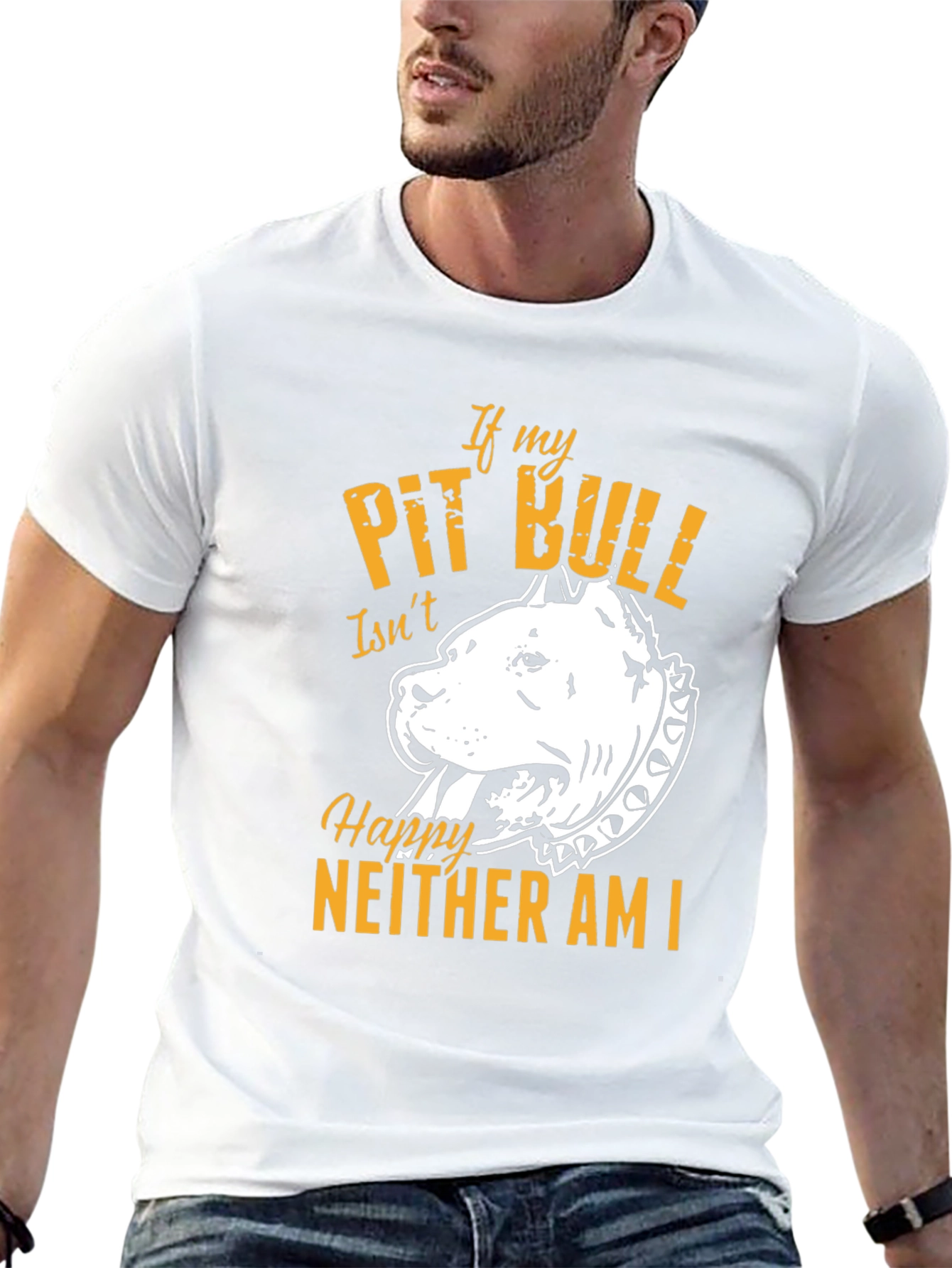 If My Pit Bull Isnt Happy T-Shirt