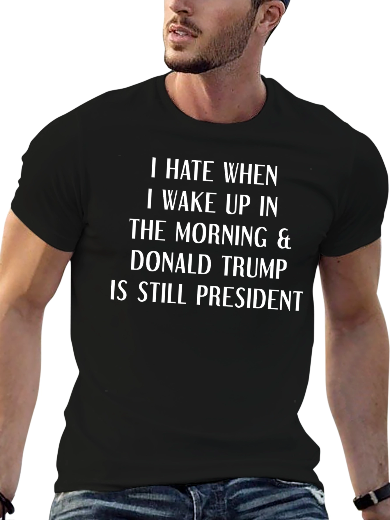 Political Statement T-Shirt - Anti-Trump
