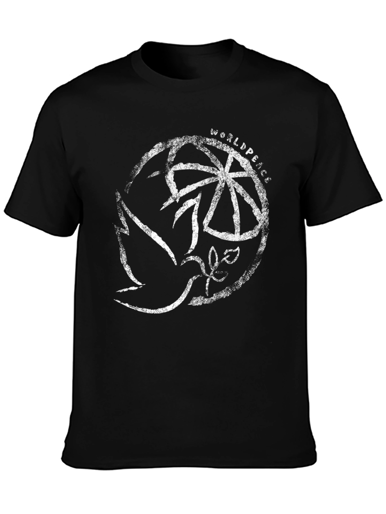 World Peace Dove Graphic T-Shirt