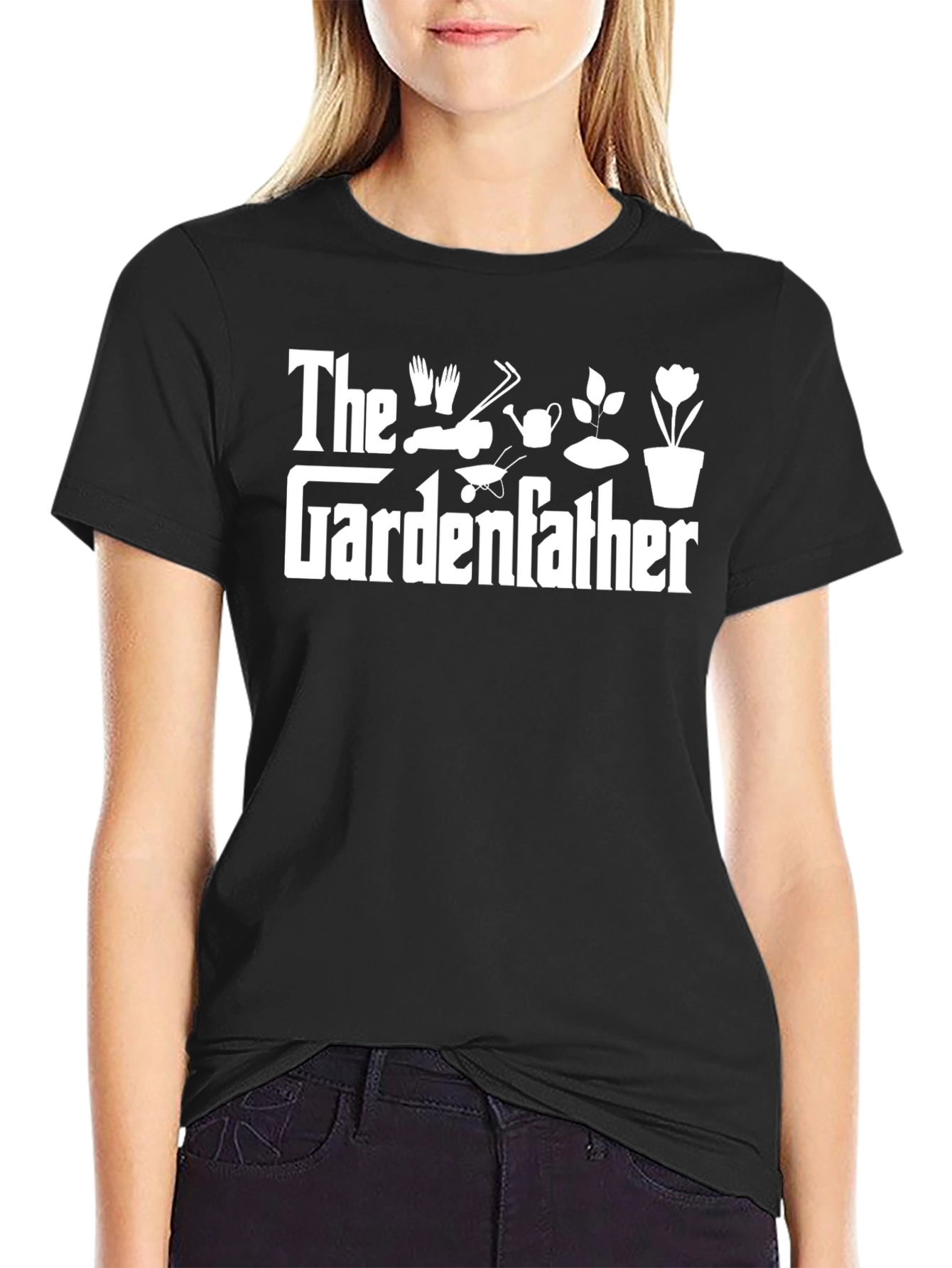 The Gardenfather T-Shirt Funny Gardening Gift for Dad