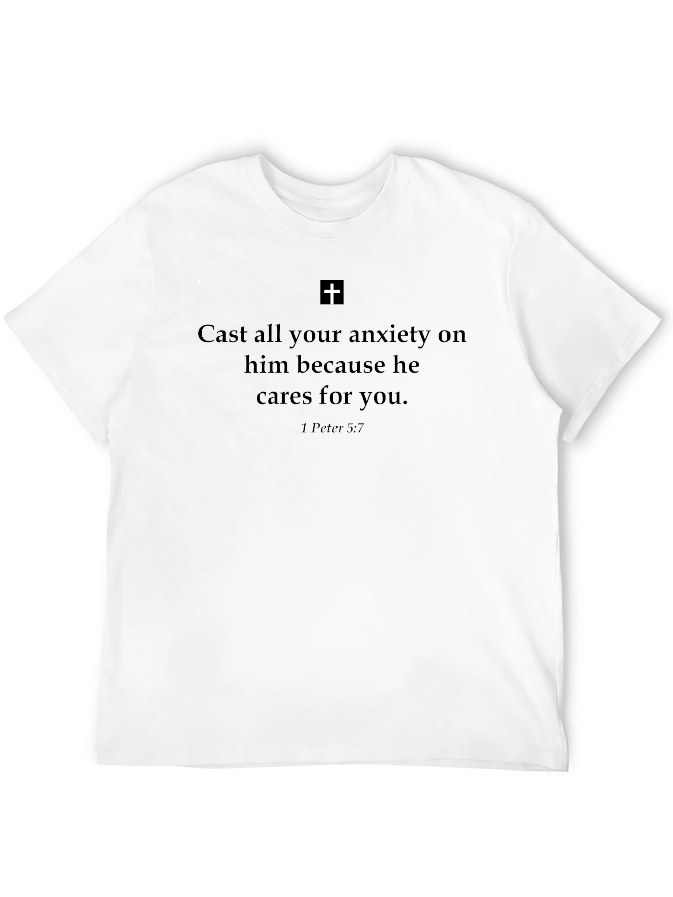 Anxiety Relief T-Shirt - Cast Your Cares