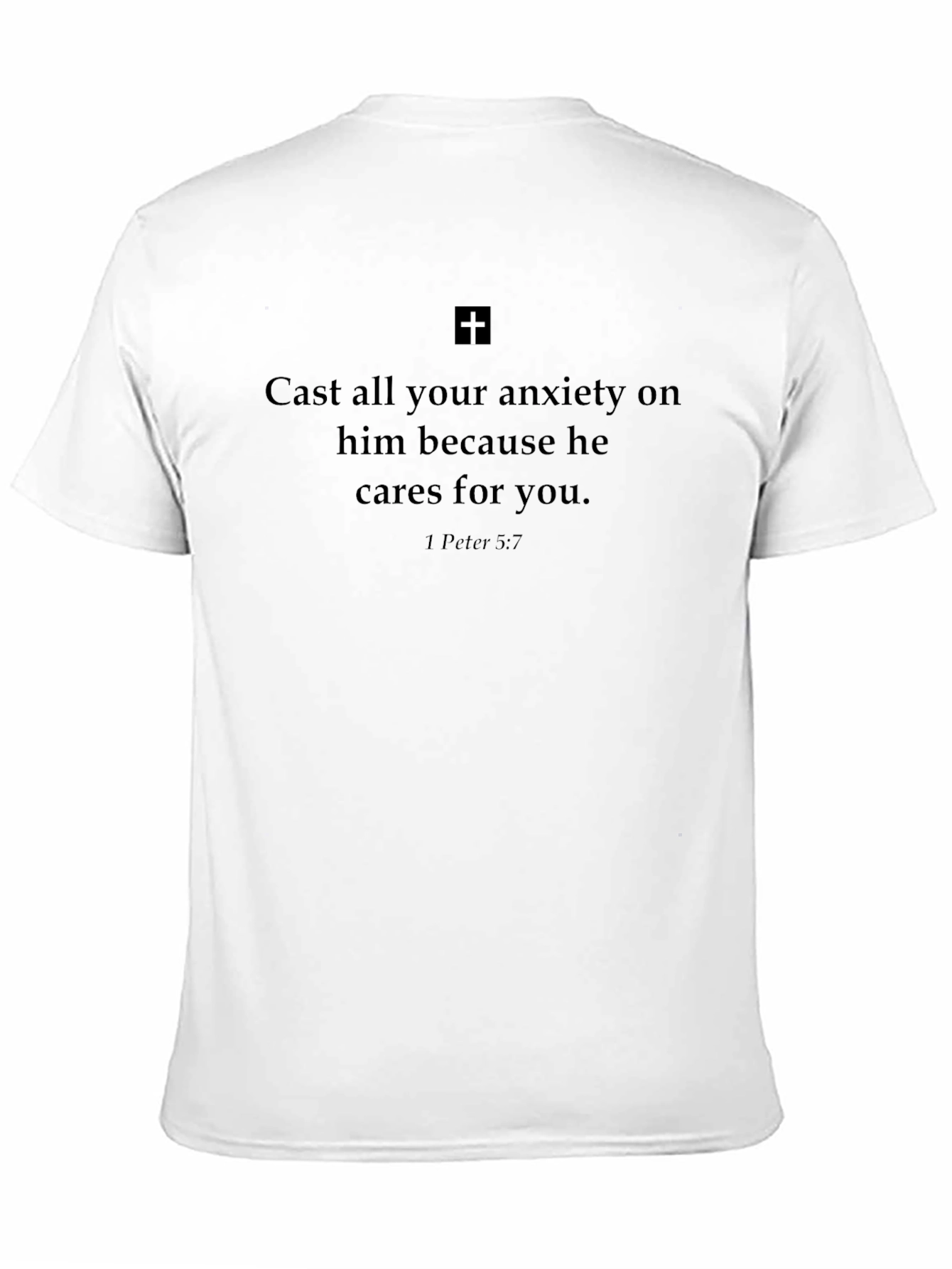 Anxiety Relief T-Shirt - Cast Your Cares