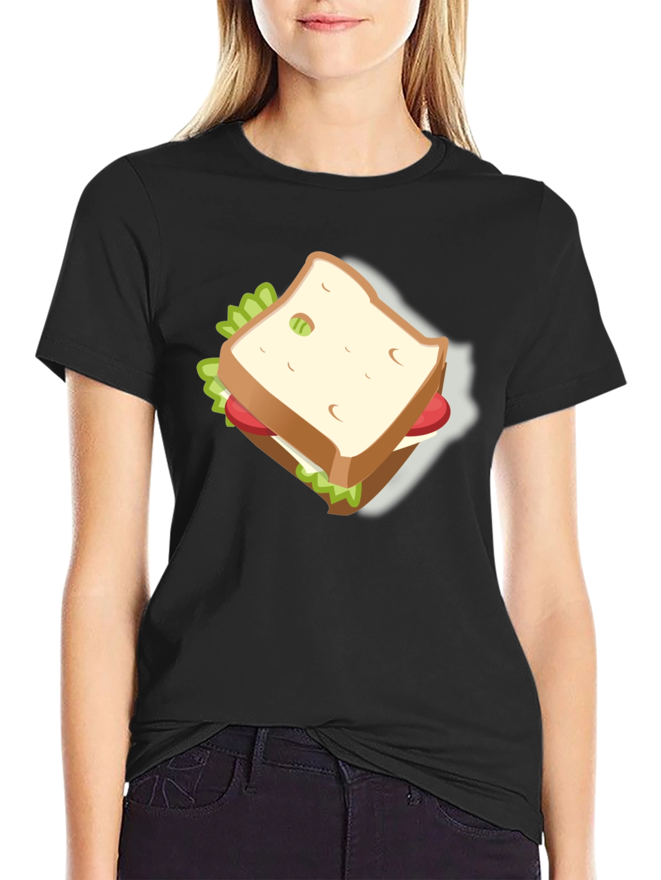 Sandwich Graphic T-Shirt - Foodie Fashion!