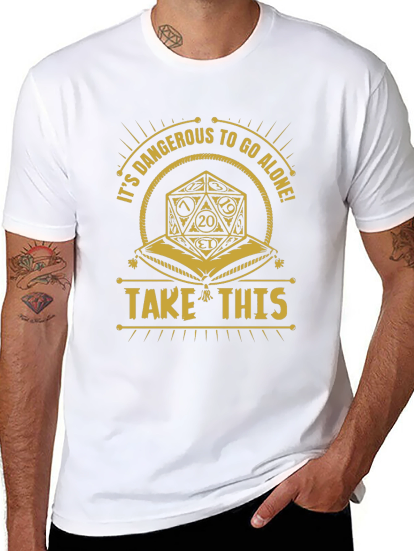 Its Dangerous To Go Alone Take This Graphic Tee