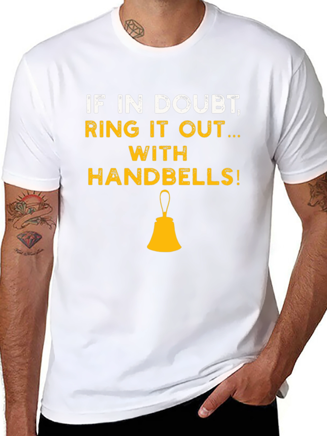 If in Doubt Ring it Out Handbells T-Shirt