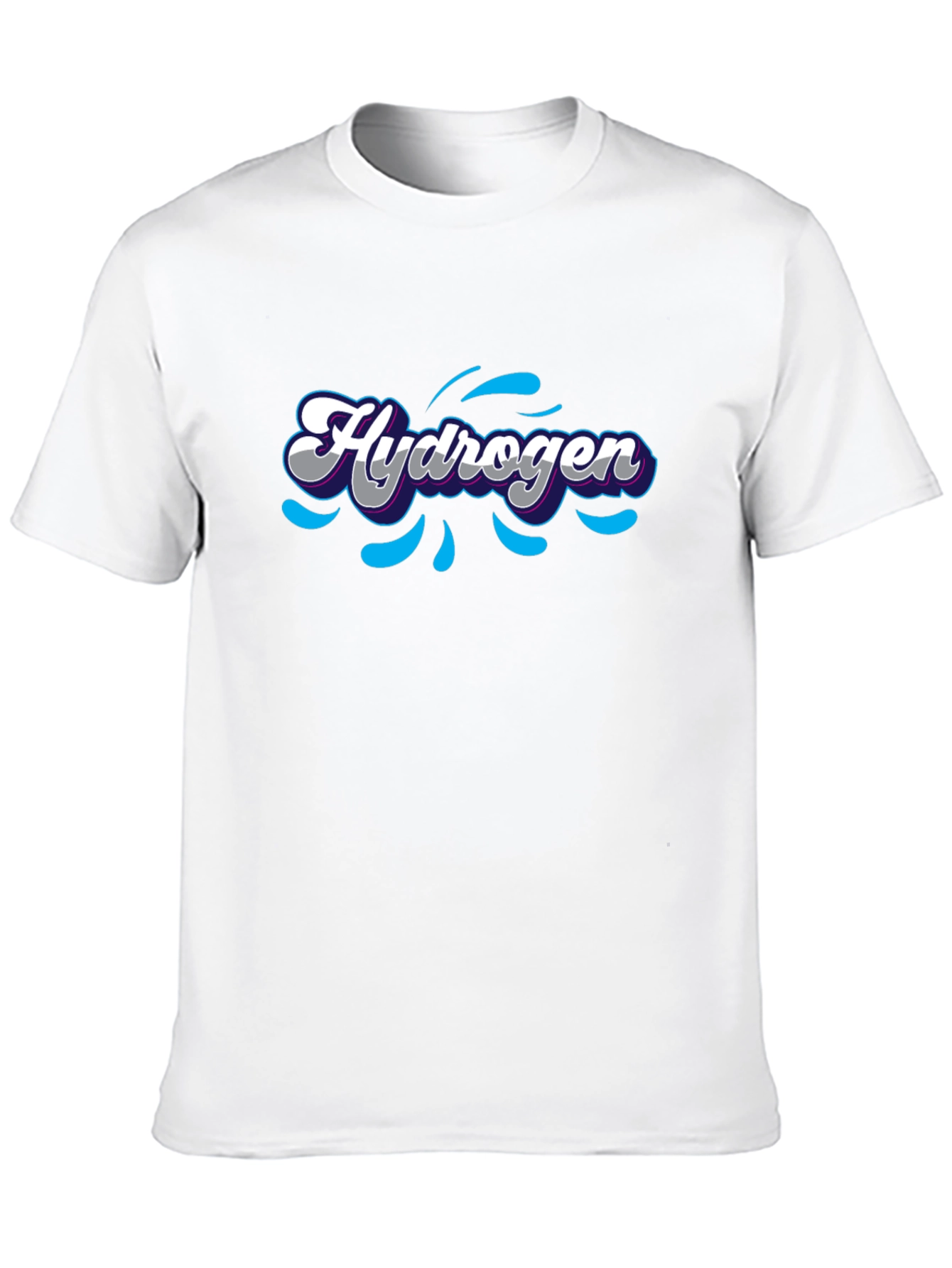 Hydrogen Graphic T-Shirt - Black