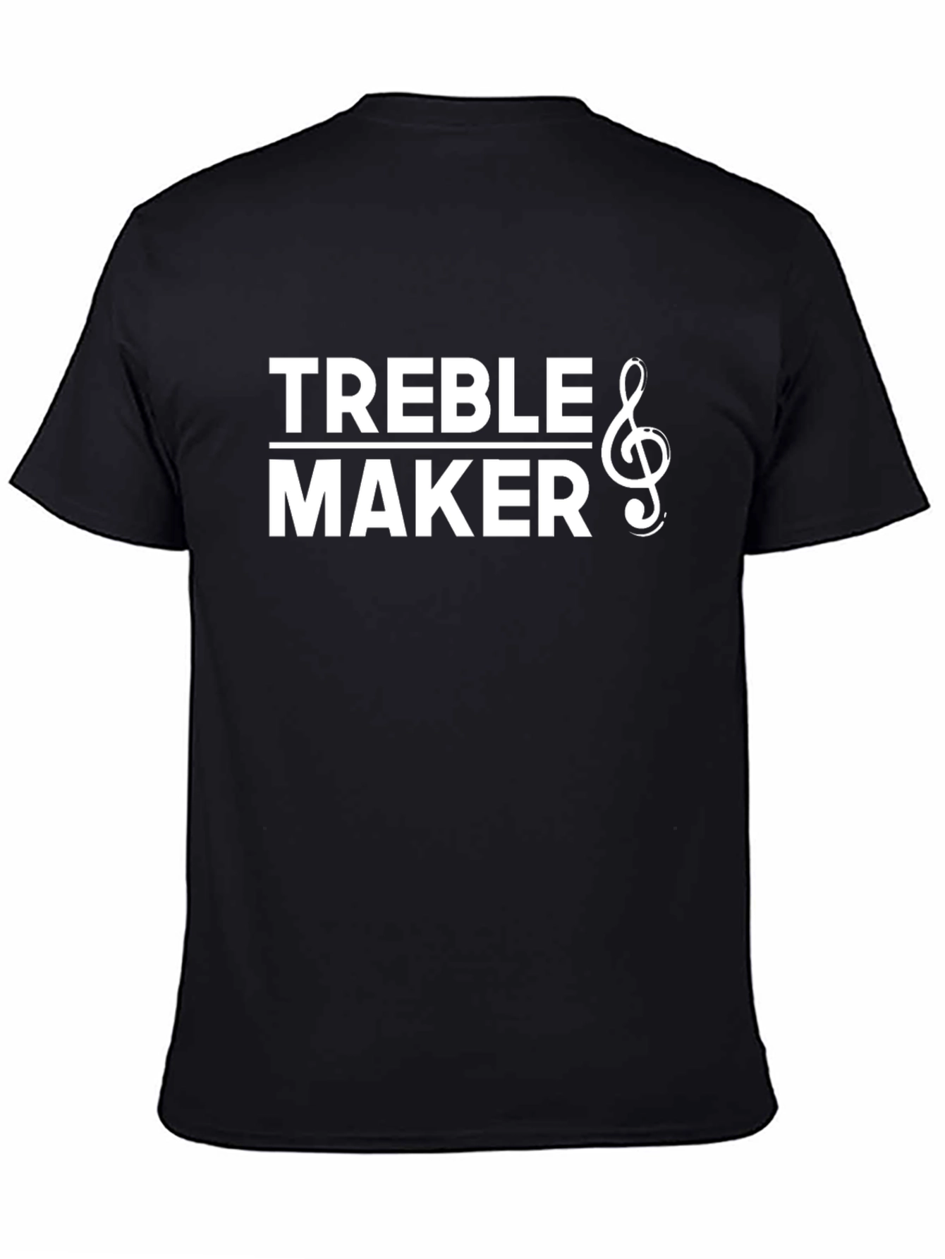 Treble Maker Graphic Tee - Black Cotton