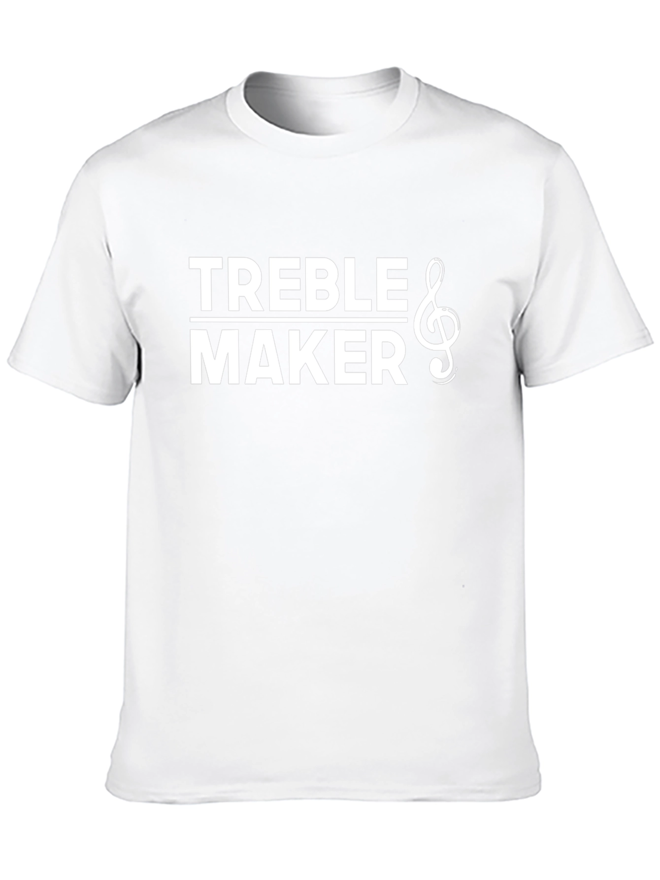 Treble Maker Graphic Tee - Black Cotton