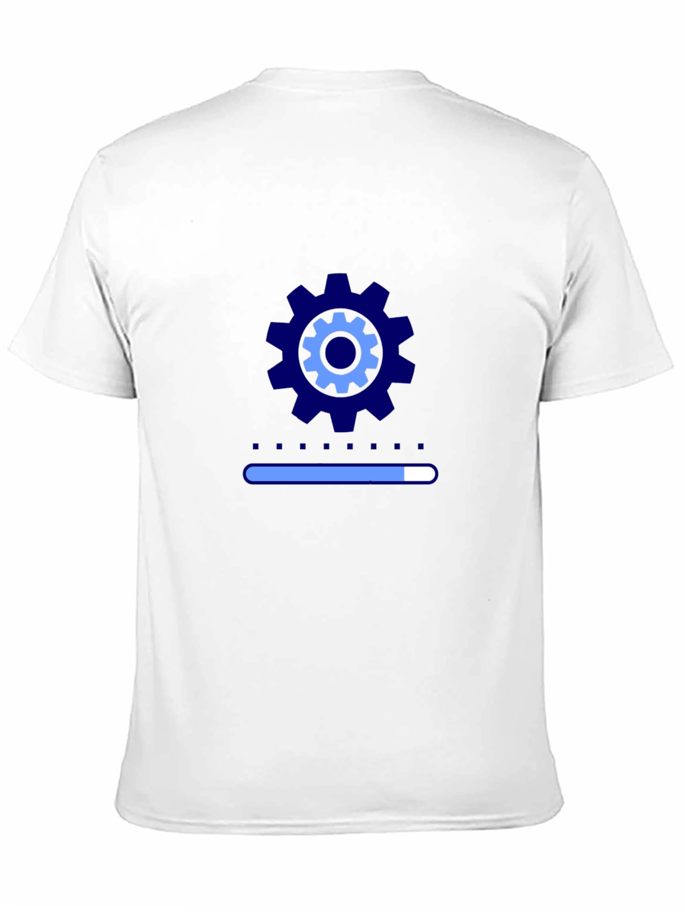 Tech Progress Tee - Gear Graphic Black T-Shirt