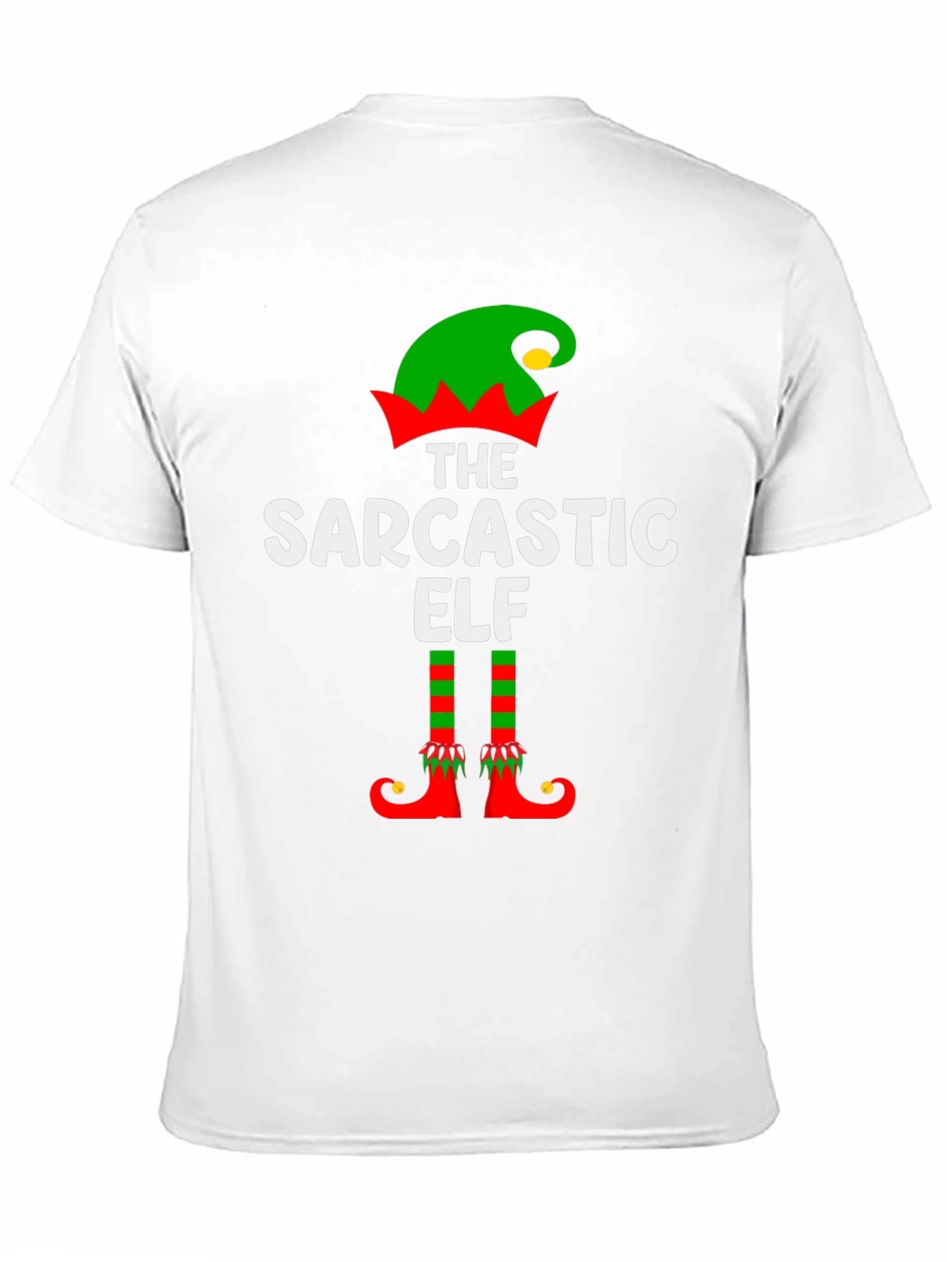 Sarcastic Elf Graphic Tee - Holiday Fun!
