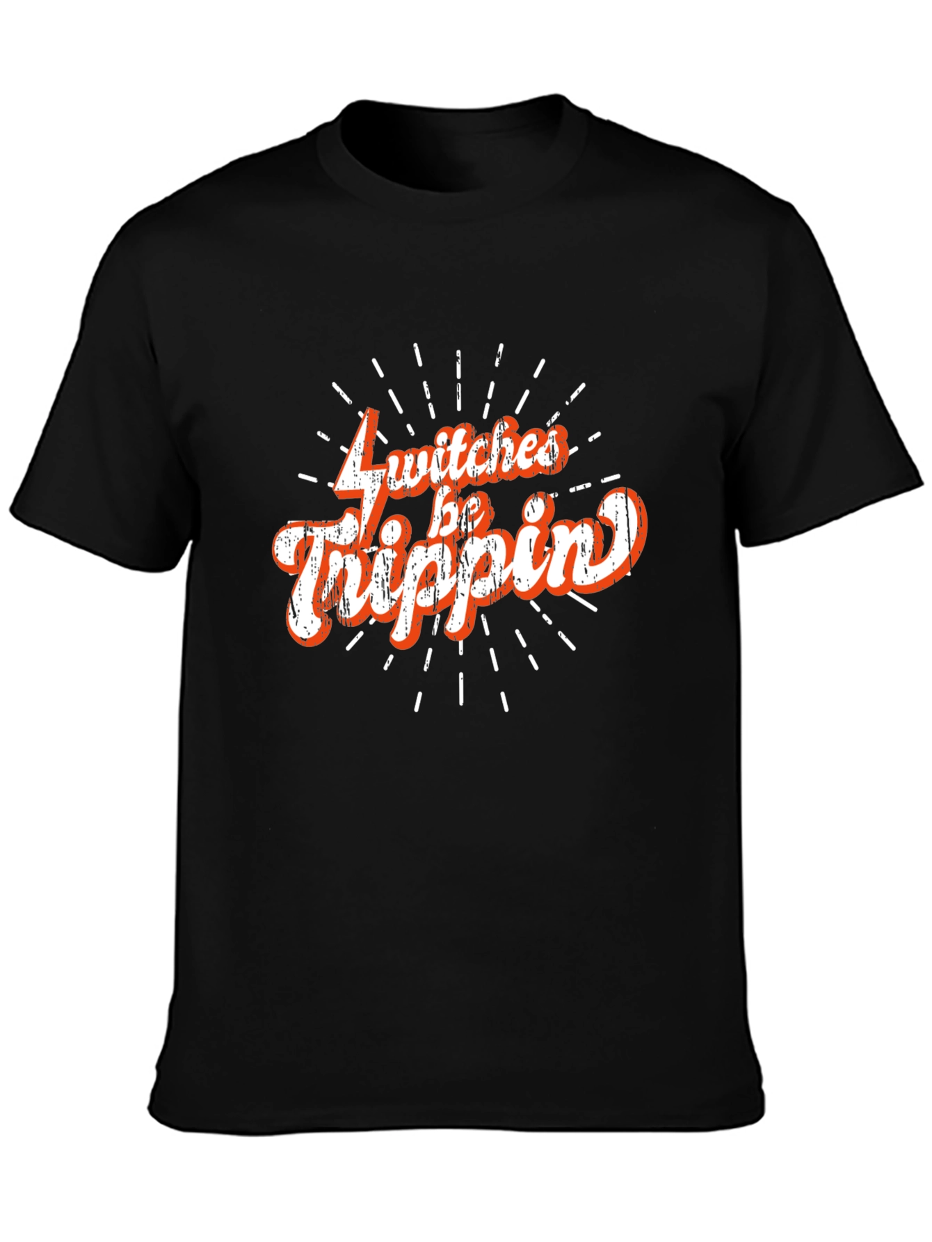 Witches Be Trippin Graphic T-Shirt - Halloween Style