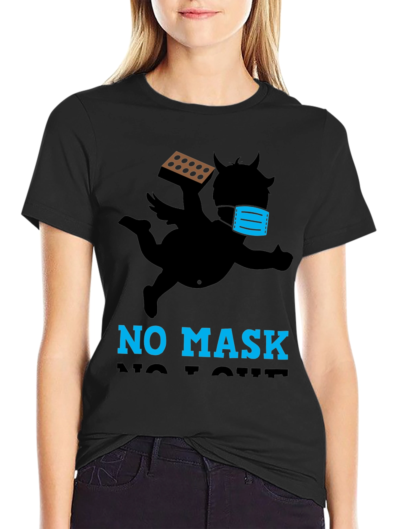 No Mask No Love T-Shirt: Anti-Valentines Day Tee