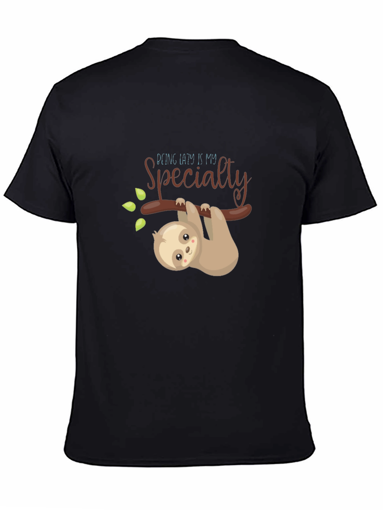 Lazy Sloth Graphic Tee - My Specialty T-Shirt